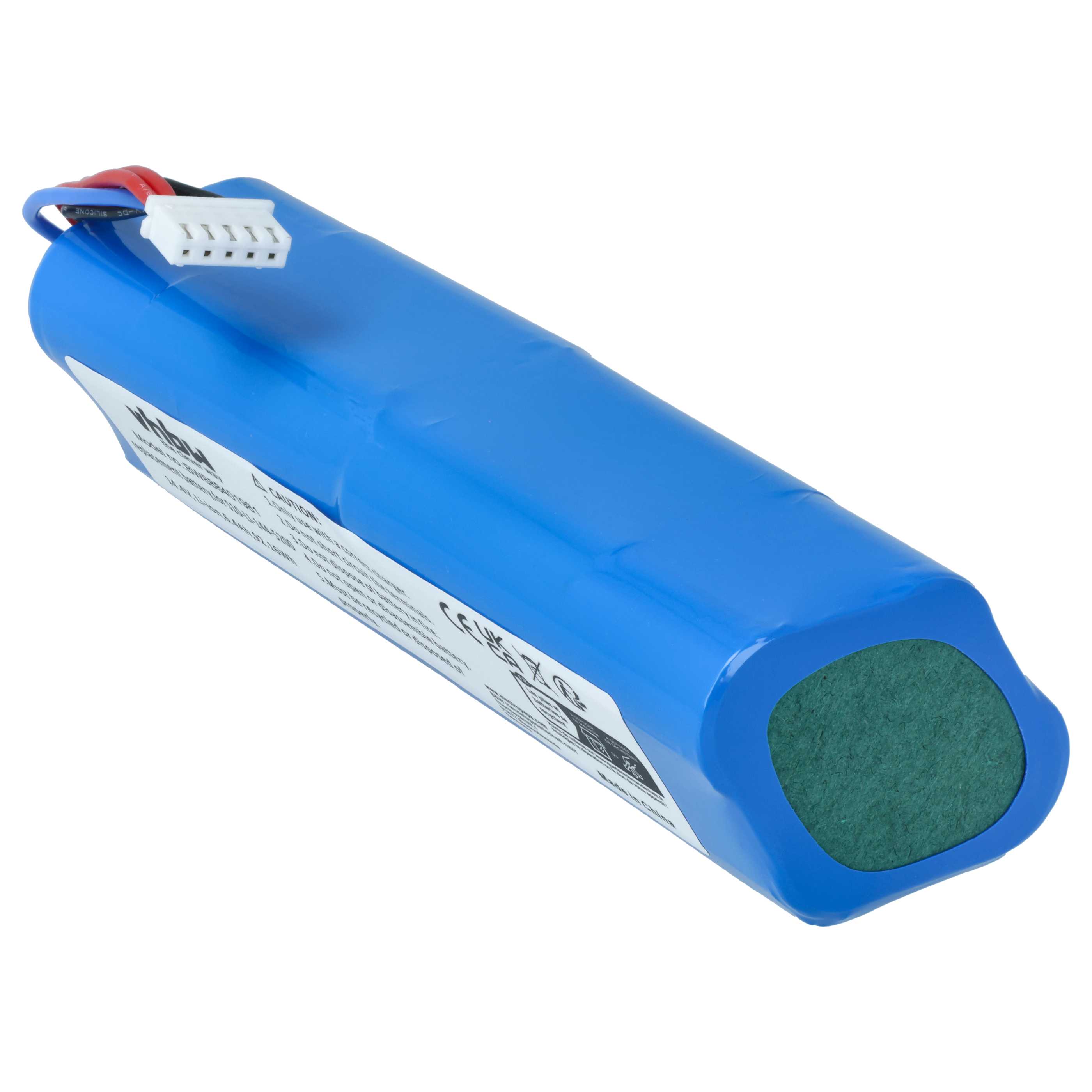 Batterie remplace Ecovacs 201-1913-4200, 201-1913-4201 pour robot aspirateur Ecovacs - 6400mAh 14,4V Li-ion
