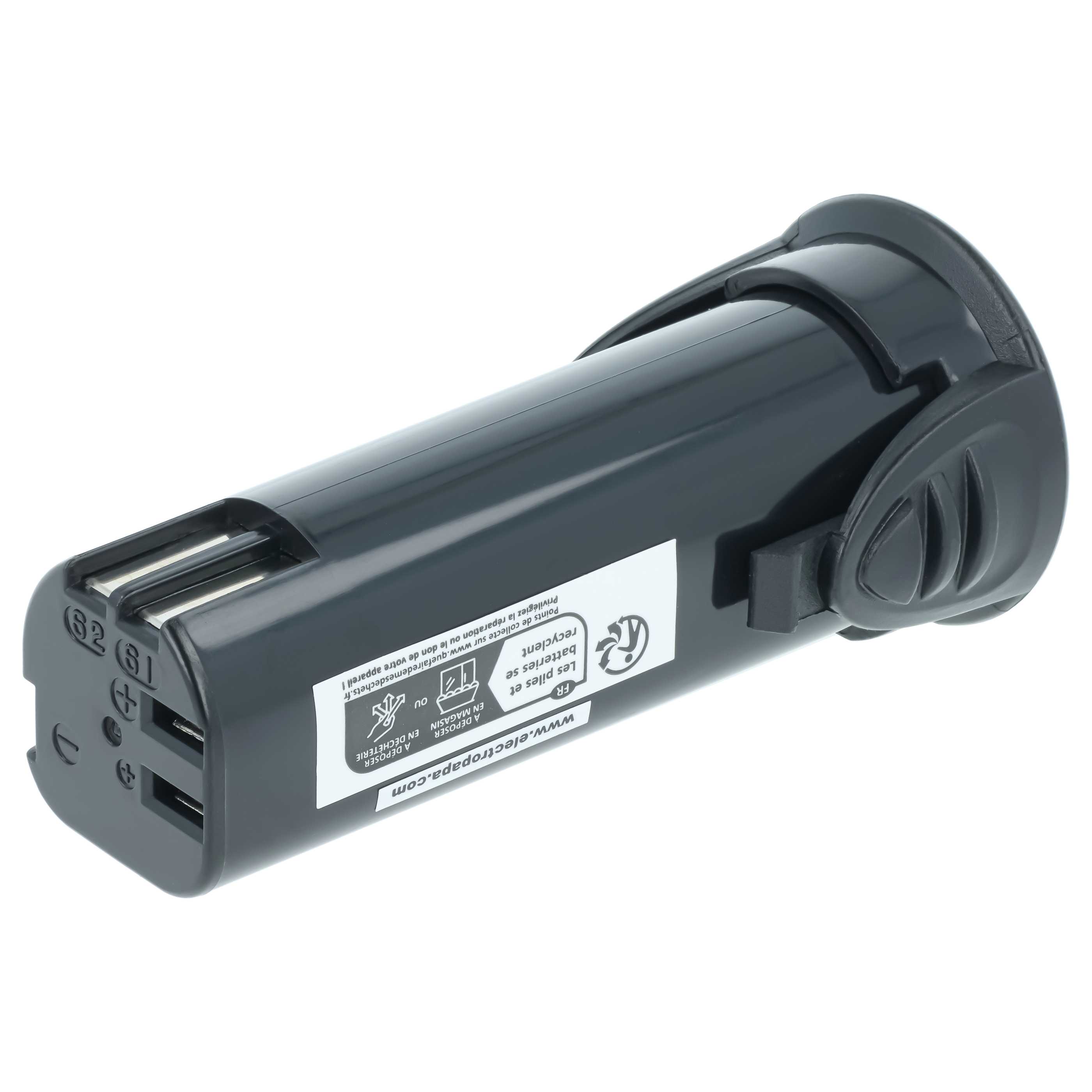 3x Battery replaces Panasonic EZ9L10, EY9L10B Electric Power Tool - 2000 mAh, 3.6 V, Li-Ion