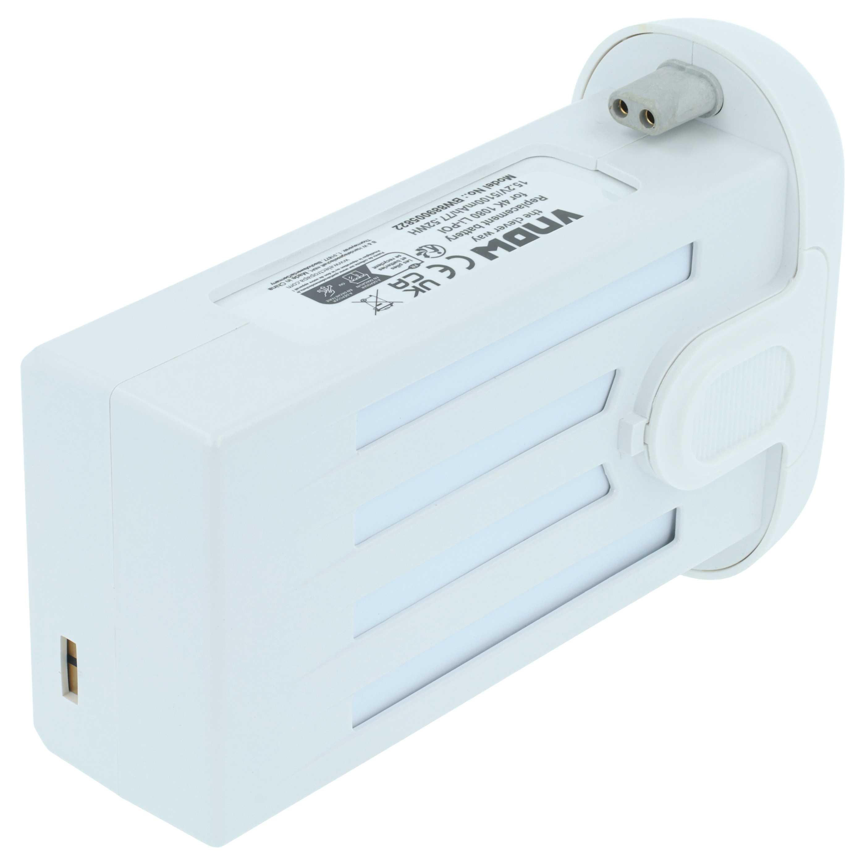 2x Batteries pour drone Xiaomi 4K Version 1080- 5100mAh 15,2V Li-polymère