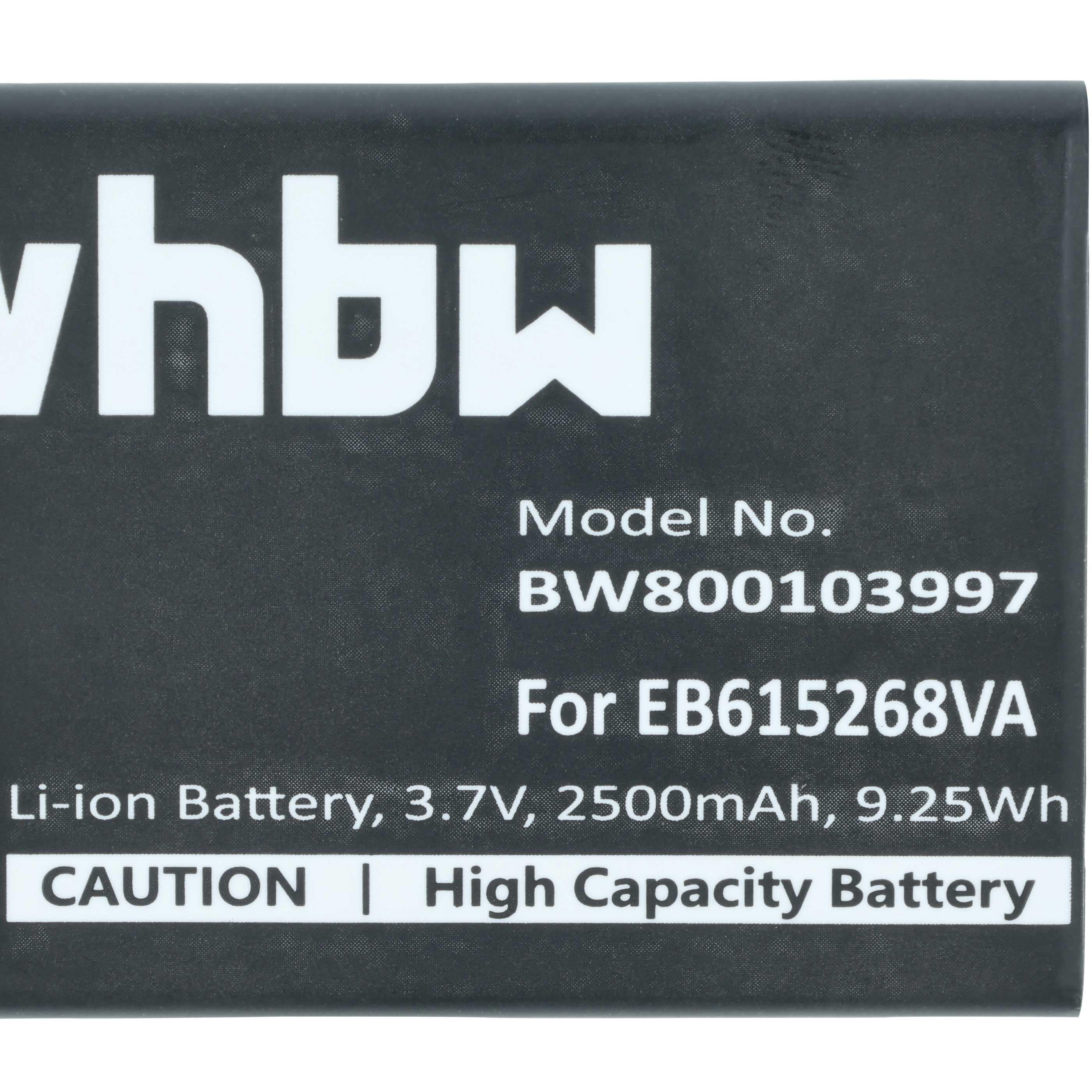 Akumulator do telefonu smartfona zamiennik Samsung EB615268VABXAR, EB615268VA - 2500 mAh 3,7 V Li-Ion