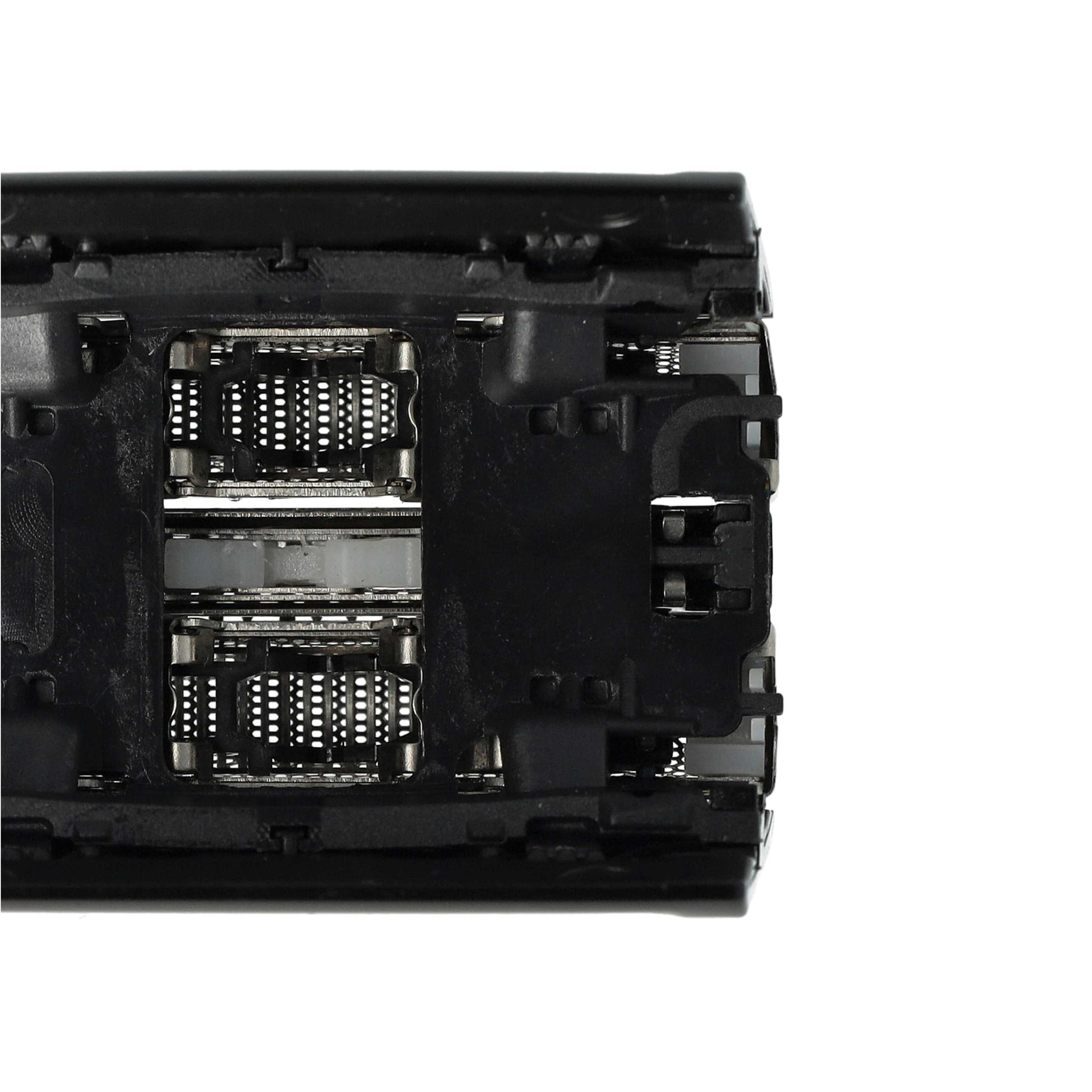 2x cabezales reemplaza Braun 52S, 52B para afeitadoras Braun - negro