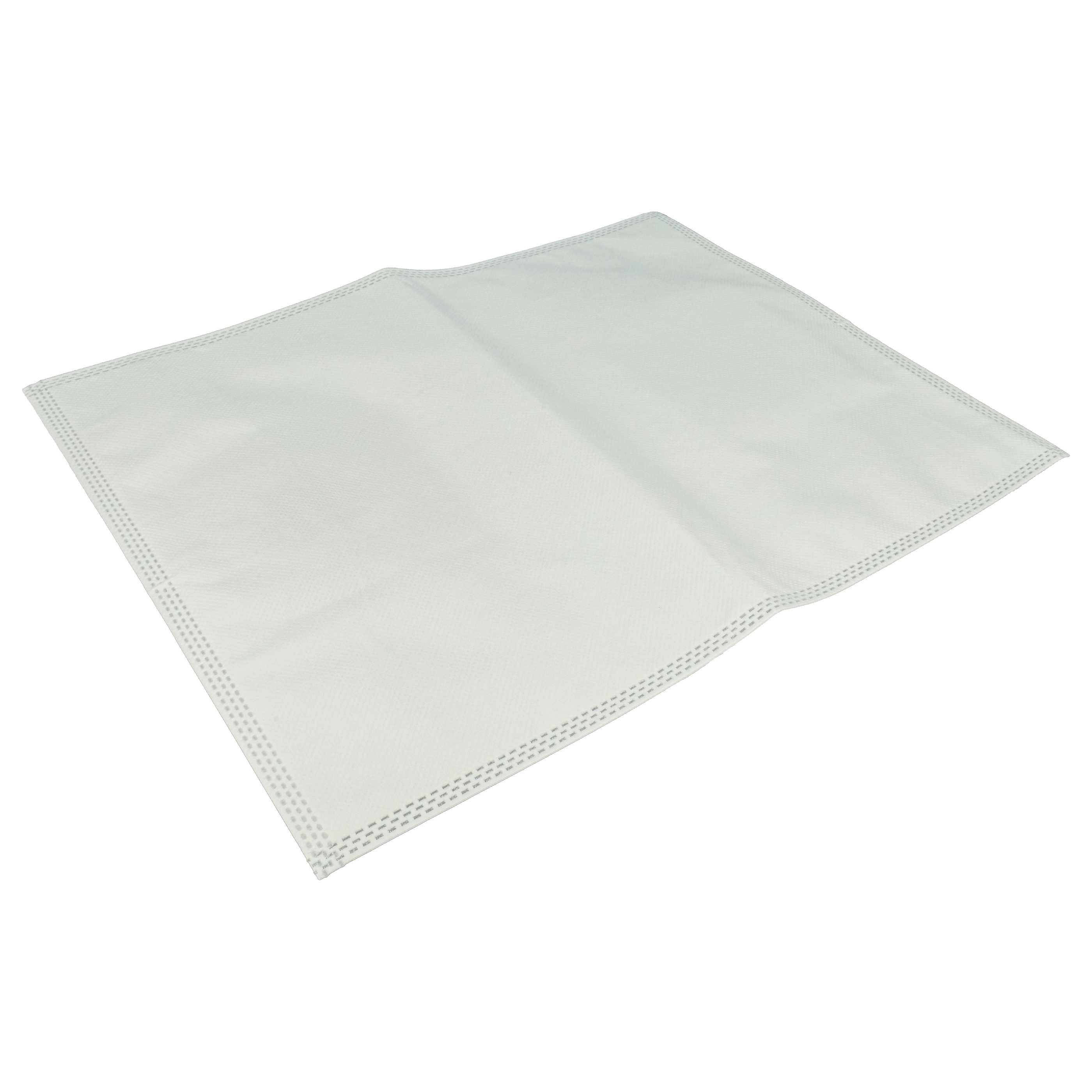 5x Sac pour aspirateur Sprintus, Cleanfix, Columbus ST 7 - microfibre non tissée