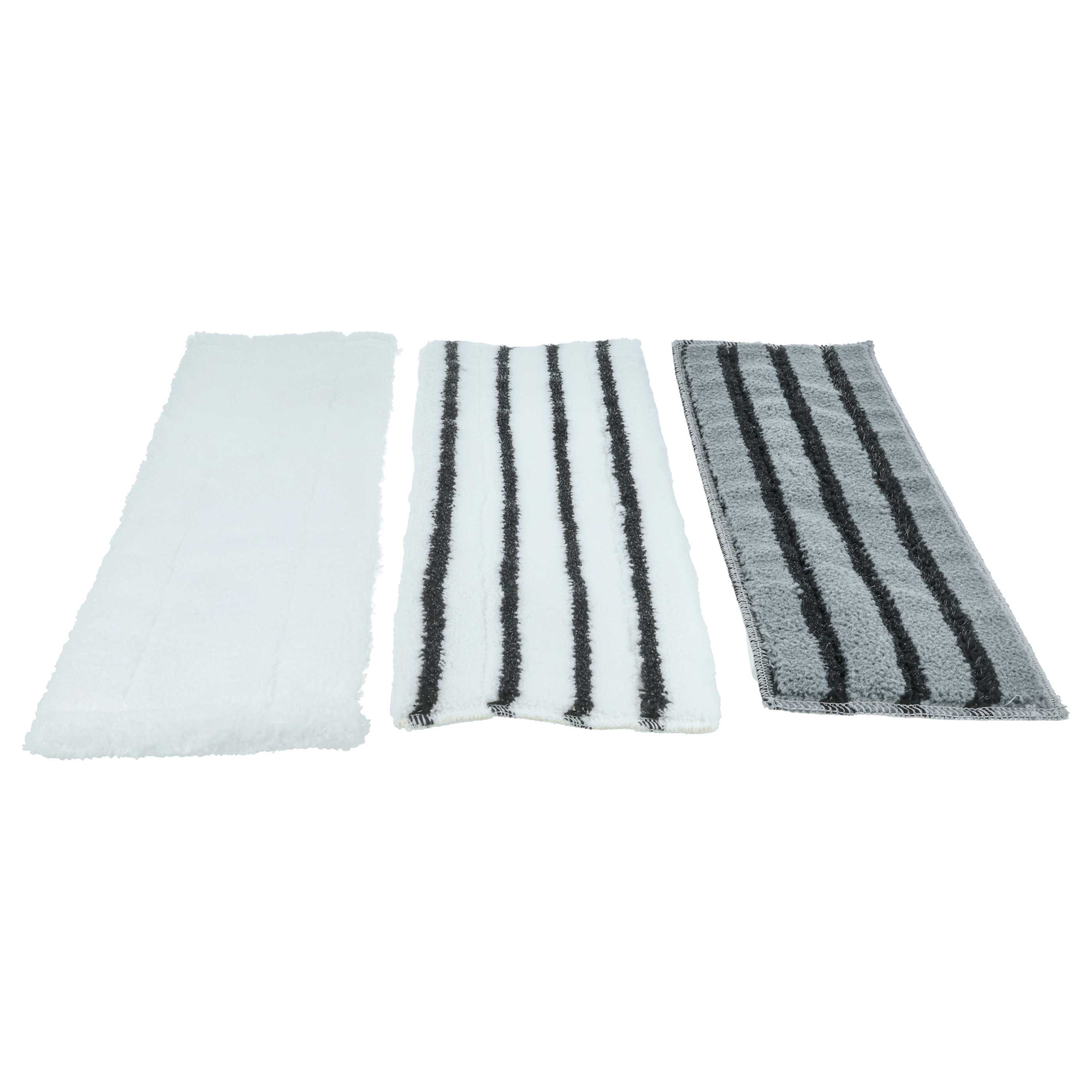 3x Mop Pad replaces Kärcher 2.863-341.0 for Kärcher Steam Cleaner