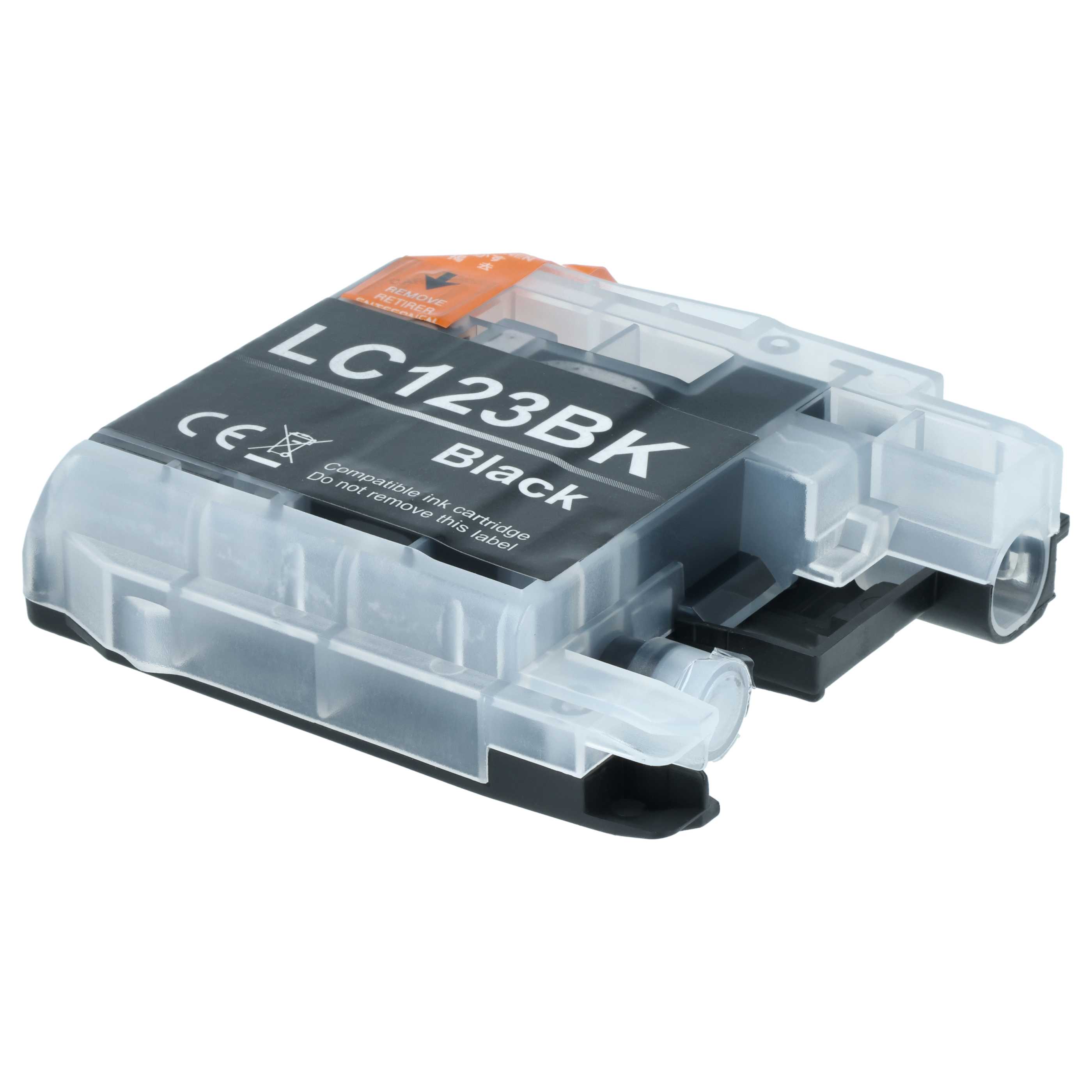 10x Ink Cartridges replaces Brother LC123, LC123C, LC123BK, LC123Y, LC123M DCP-J4110DW Printer - B/C/M/Y