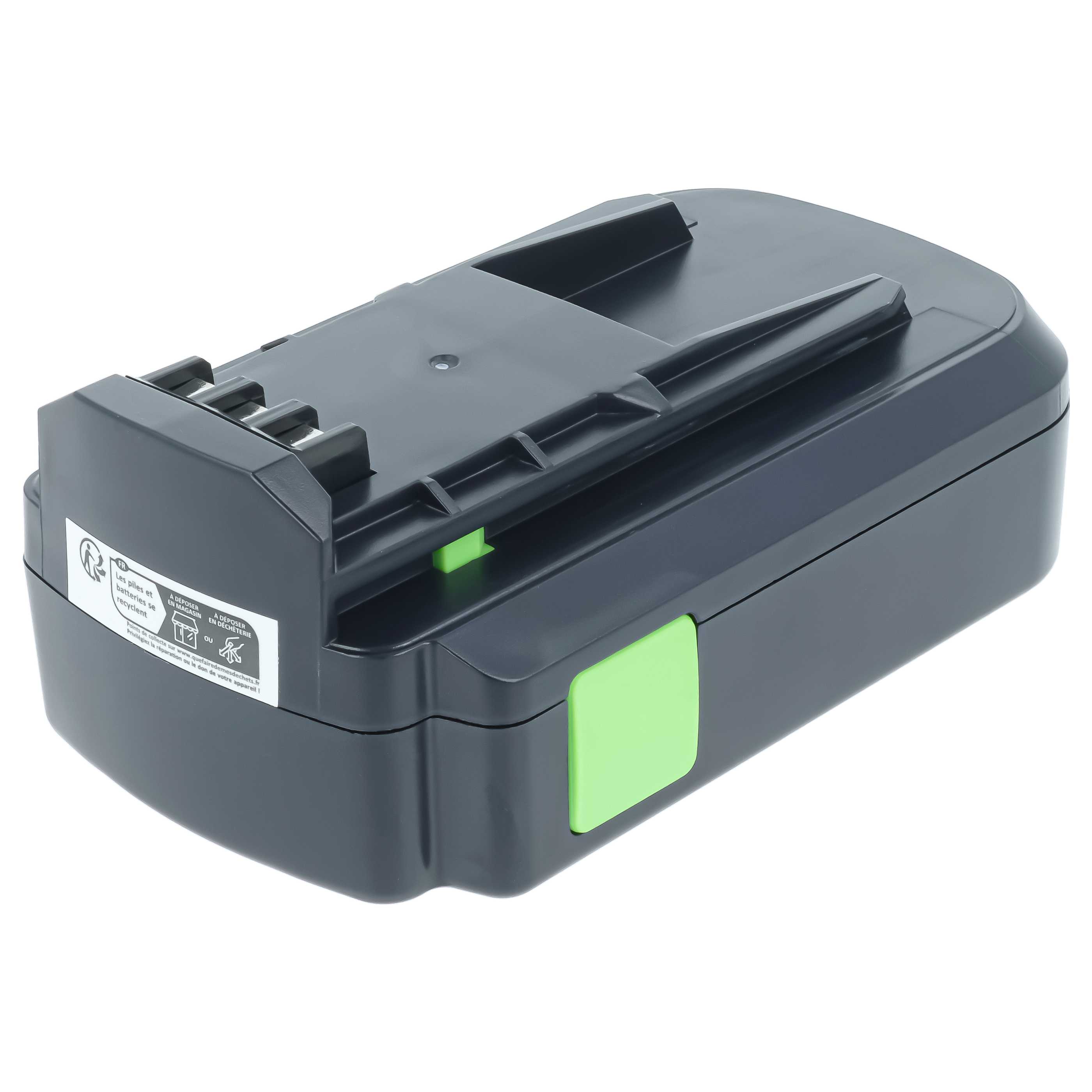 Batterie remplace Festo Festool BPC 18 Li, 499849, 498343 outil électrique Festo Festool - 2000mAh 18V Li-ion