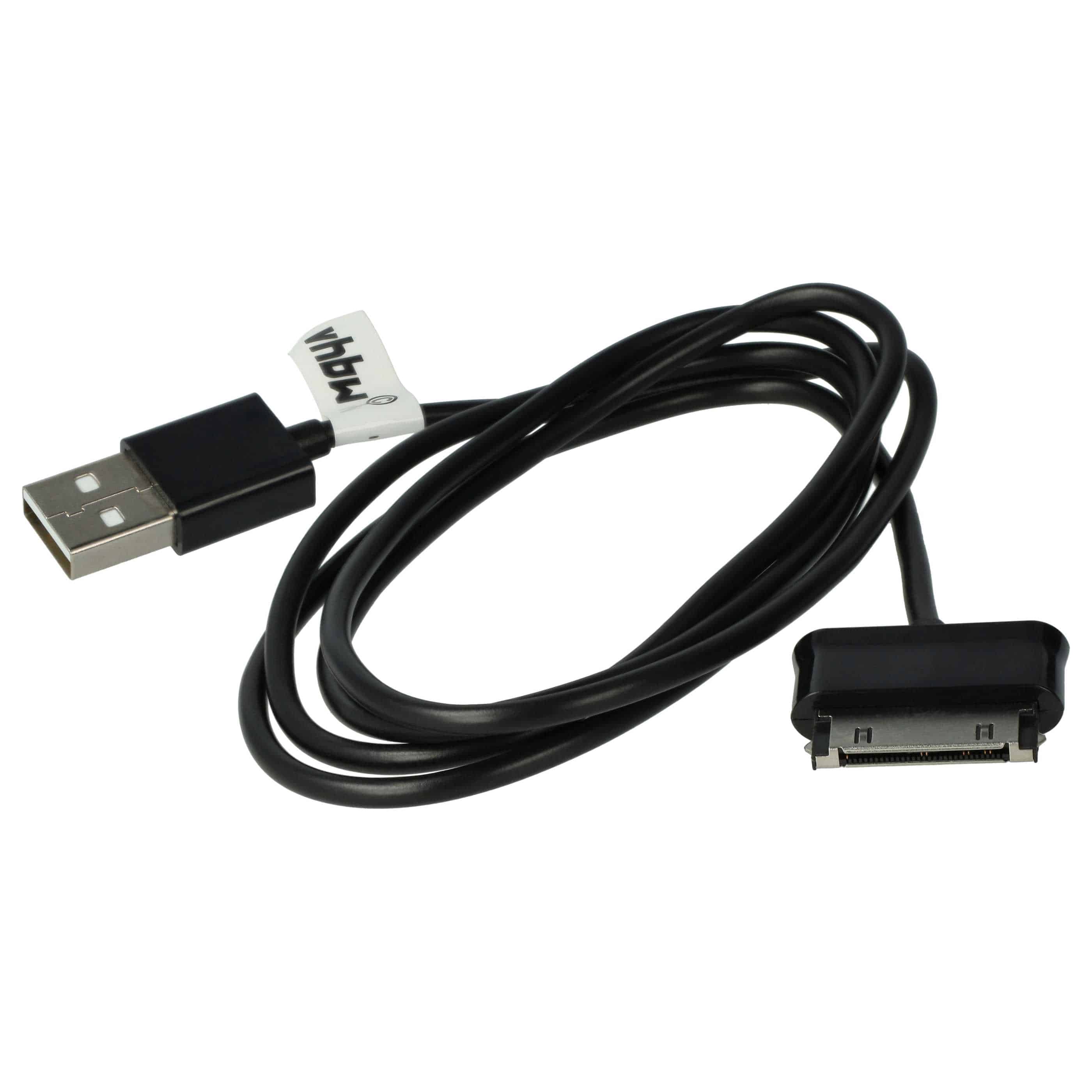2x USB Data Cable, Charging Cable replaces Samsung ECC1DPU for Samsung Tablet - 9.7 cm