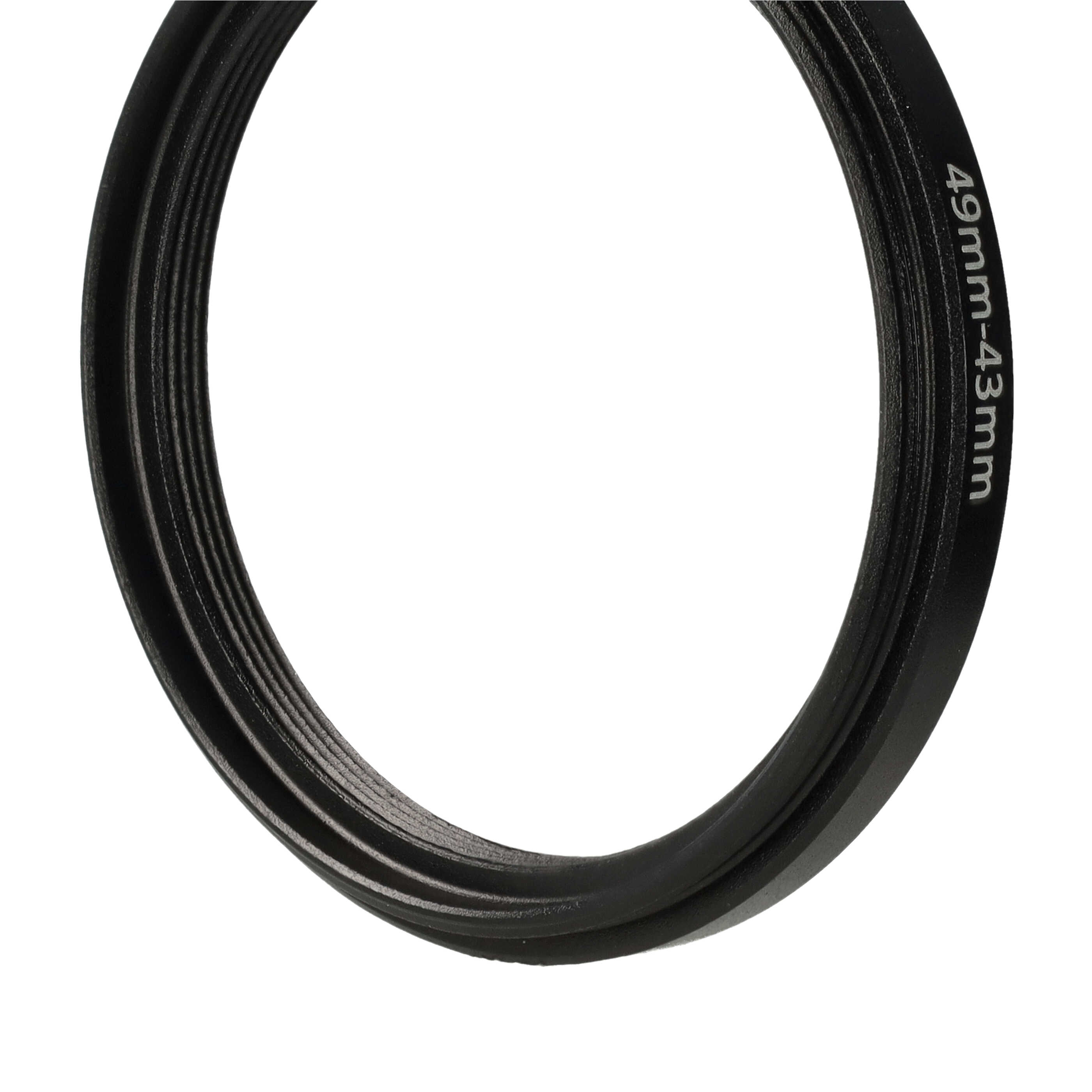 Step-Down Ring Adapter from 49 mm to 43 mm for various Camera Lenses