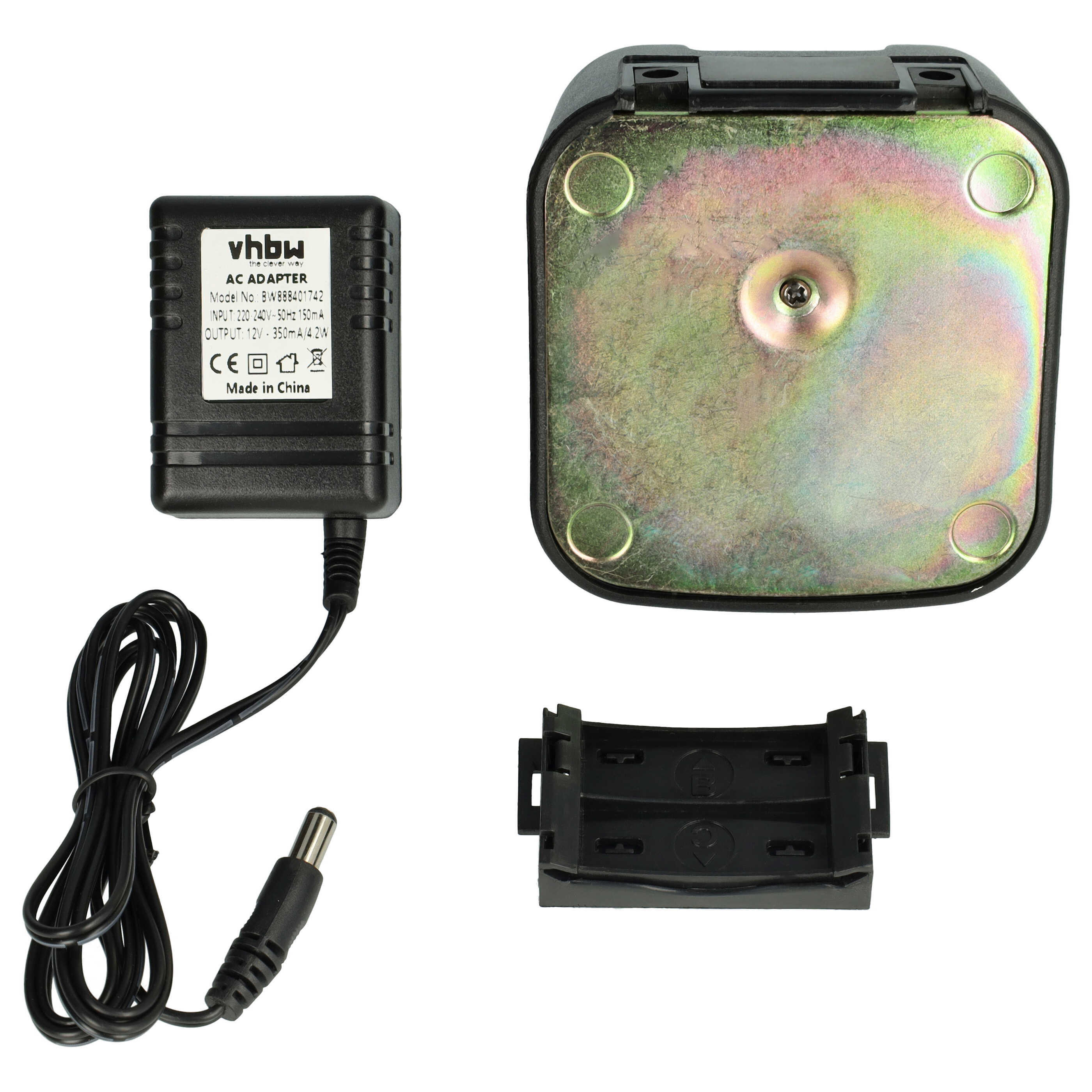 Charger + Mains Adapter Suitable for IC-A24 Radio Batteries - 12.0 V, 0.35 A