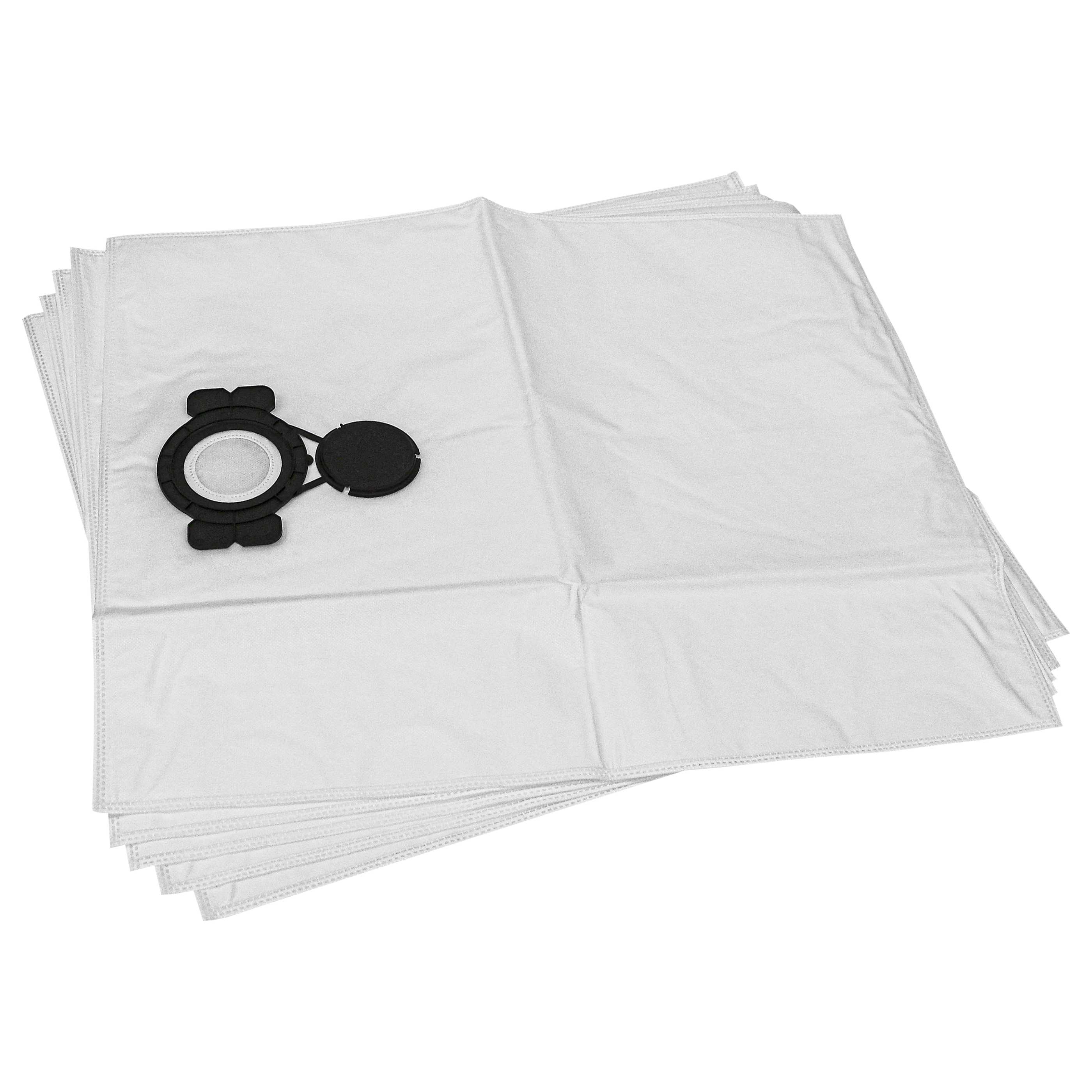 5x Sac remplace Milwaukee 4932352307 pour aspirateur Milwaukee - microfibre non tissée