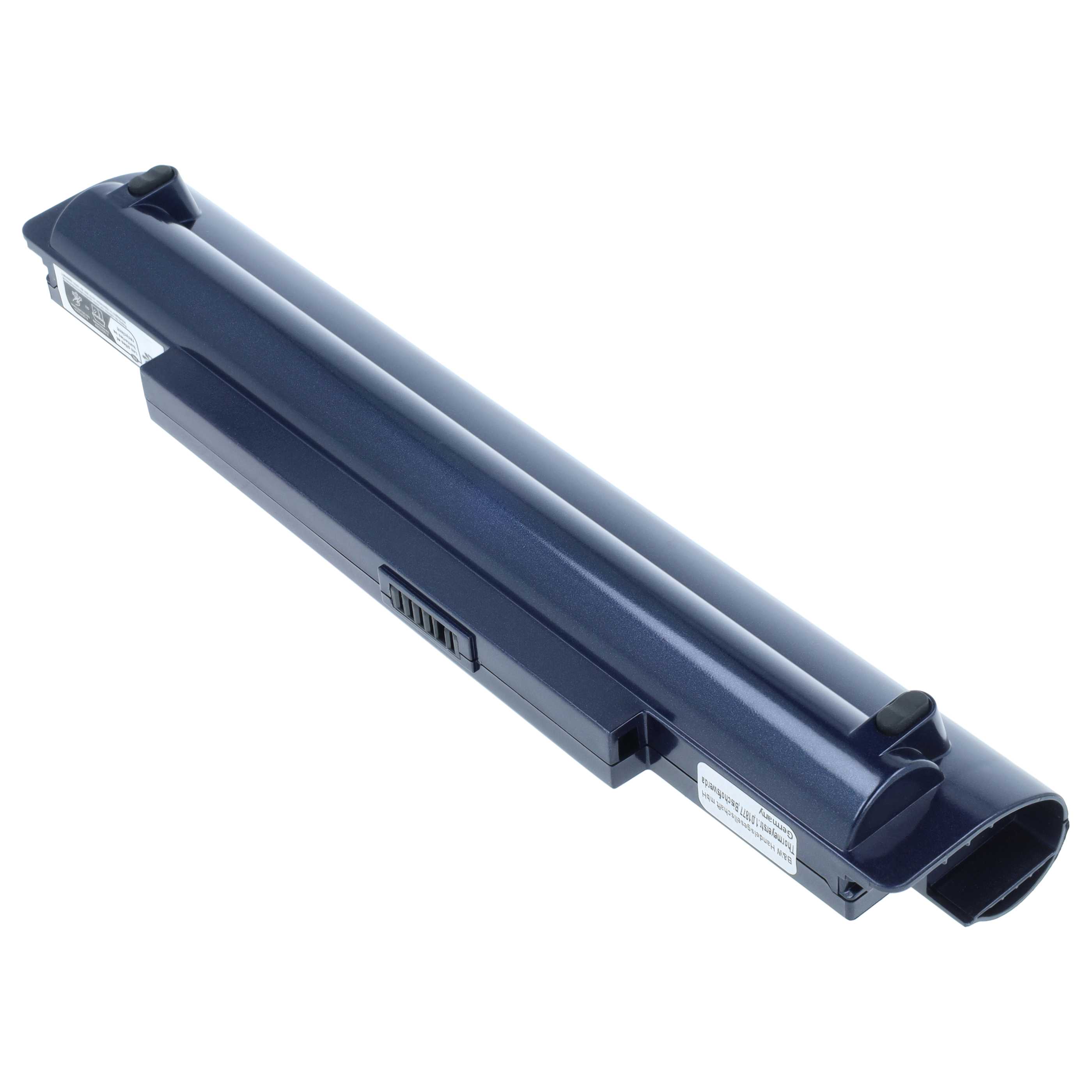 Notebook-Akku als Ersatz für Samsung AA-PB8NC6B, AA-PB8NC6M für Samsung - 4400mAh 11,1V Li-Ion, blau