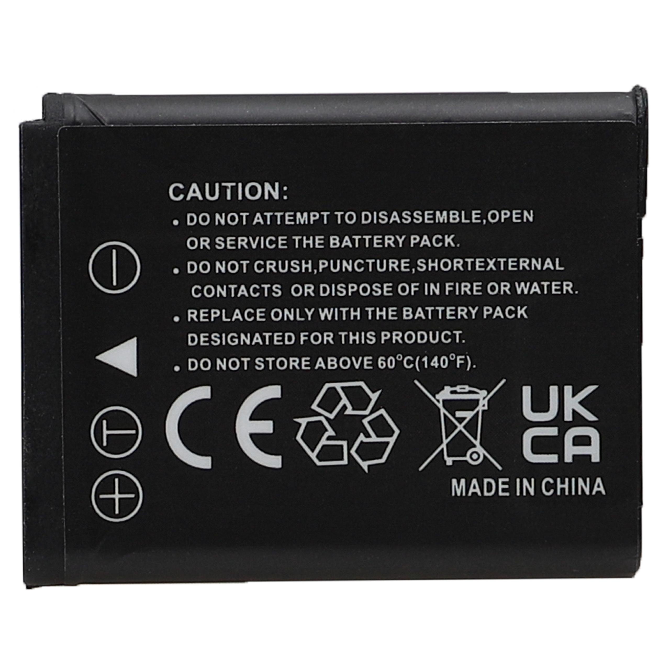 Battery Replacement for Nikon EN-EL19 - 700mAh, 3.7V, Li-Ion
