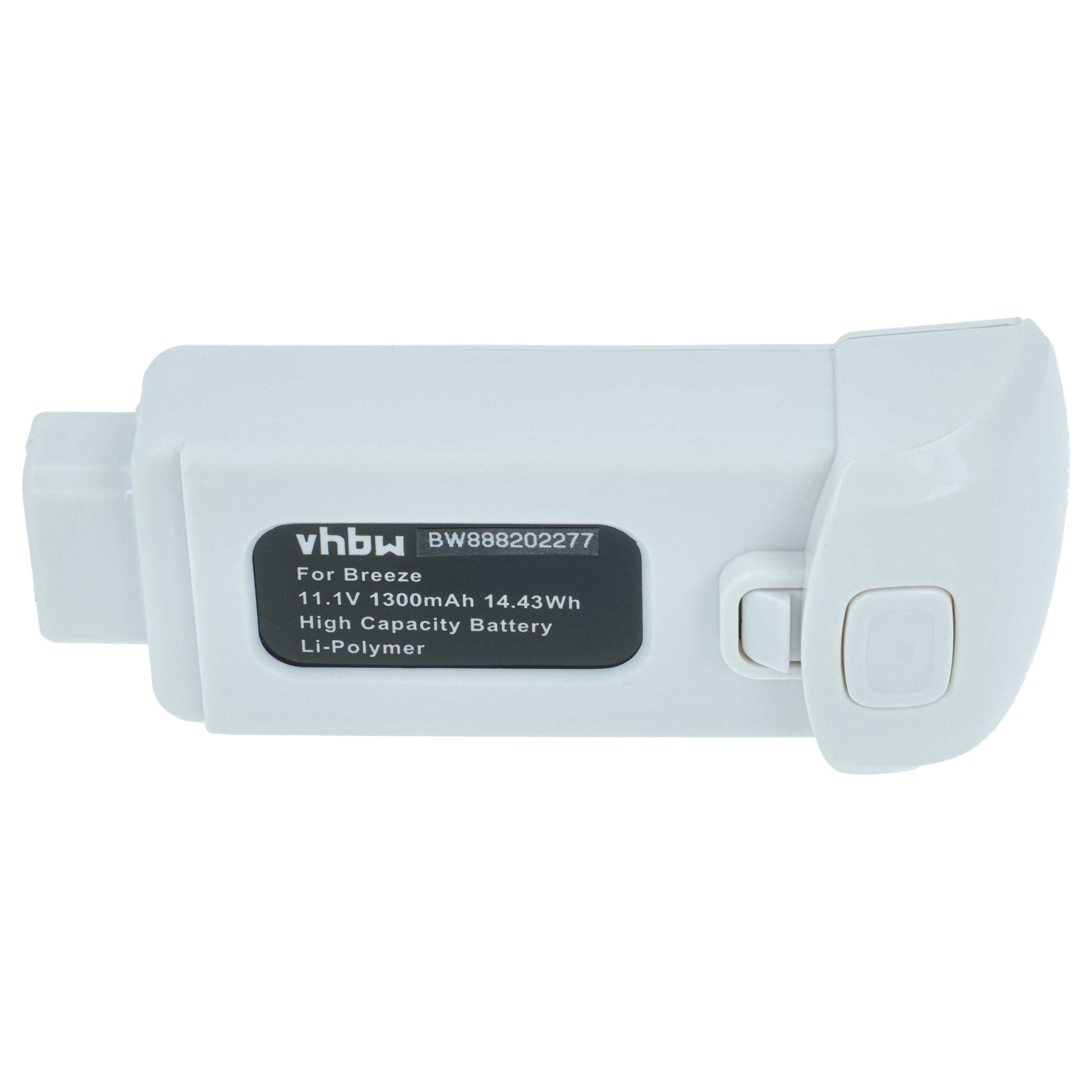Batterie remplace Yuneec FCA105001 pour drone Yuneec- 1300mAh 11,1V Li-polymère