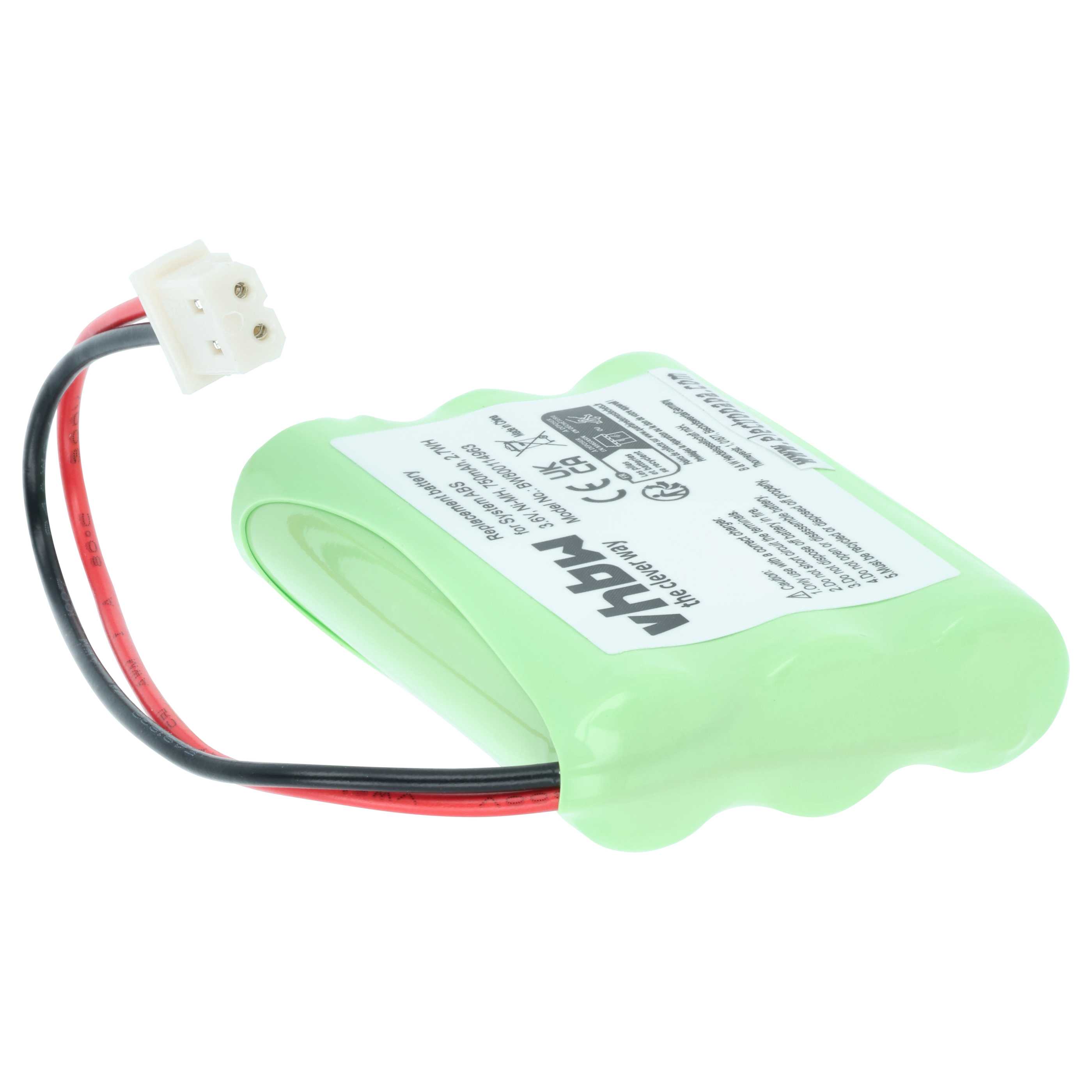 Medical Equipment x for Slendertone, Motorola, OPTEX - 750 mAh 3.6 V
