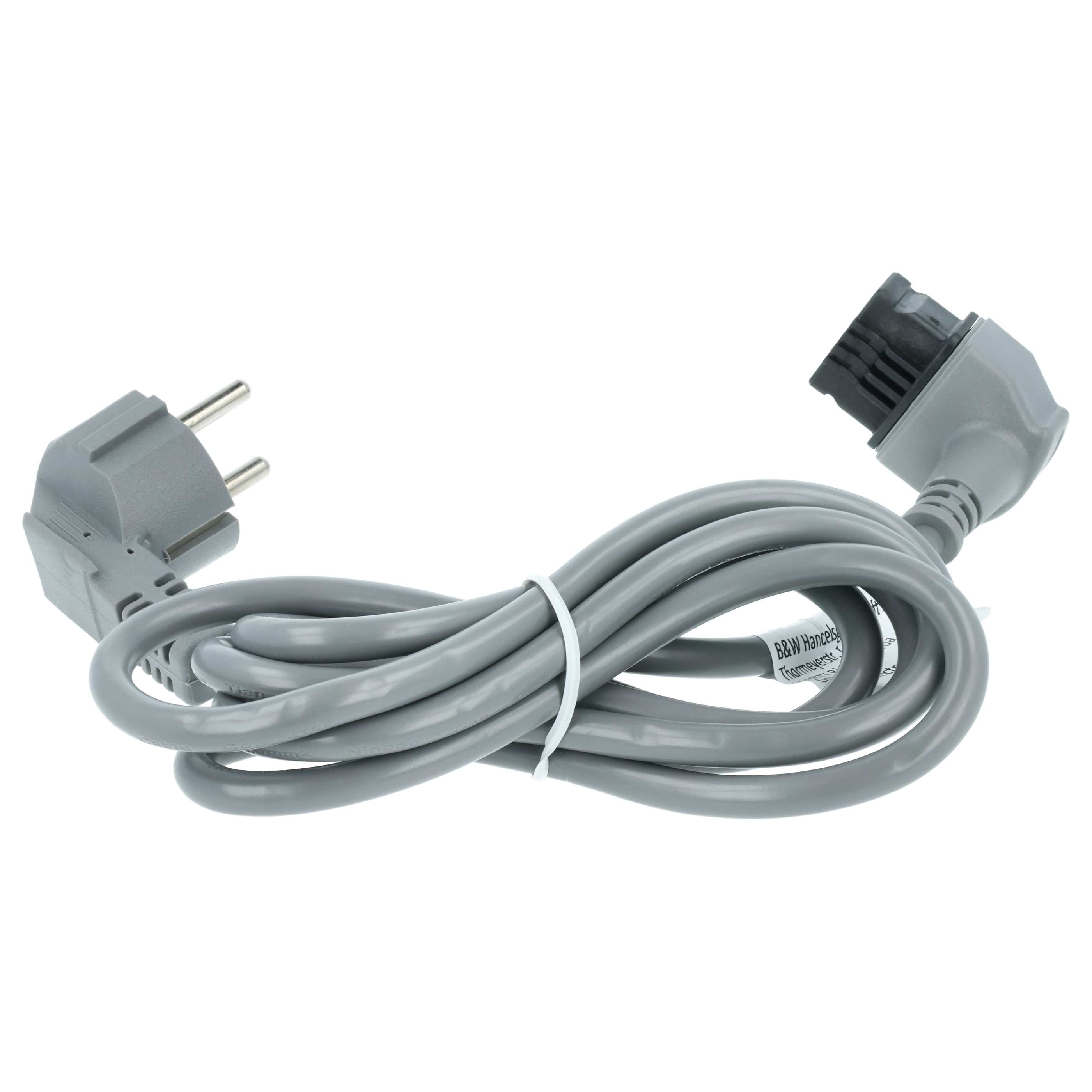 Cable de corriente reemplaza Bosch 656940 compatible con lavavajillas, lavaplatos, etc. Bosch, Siemens