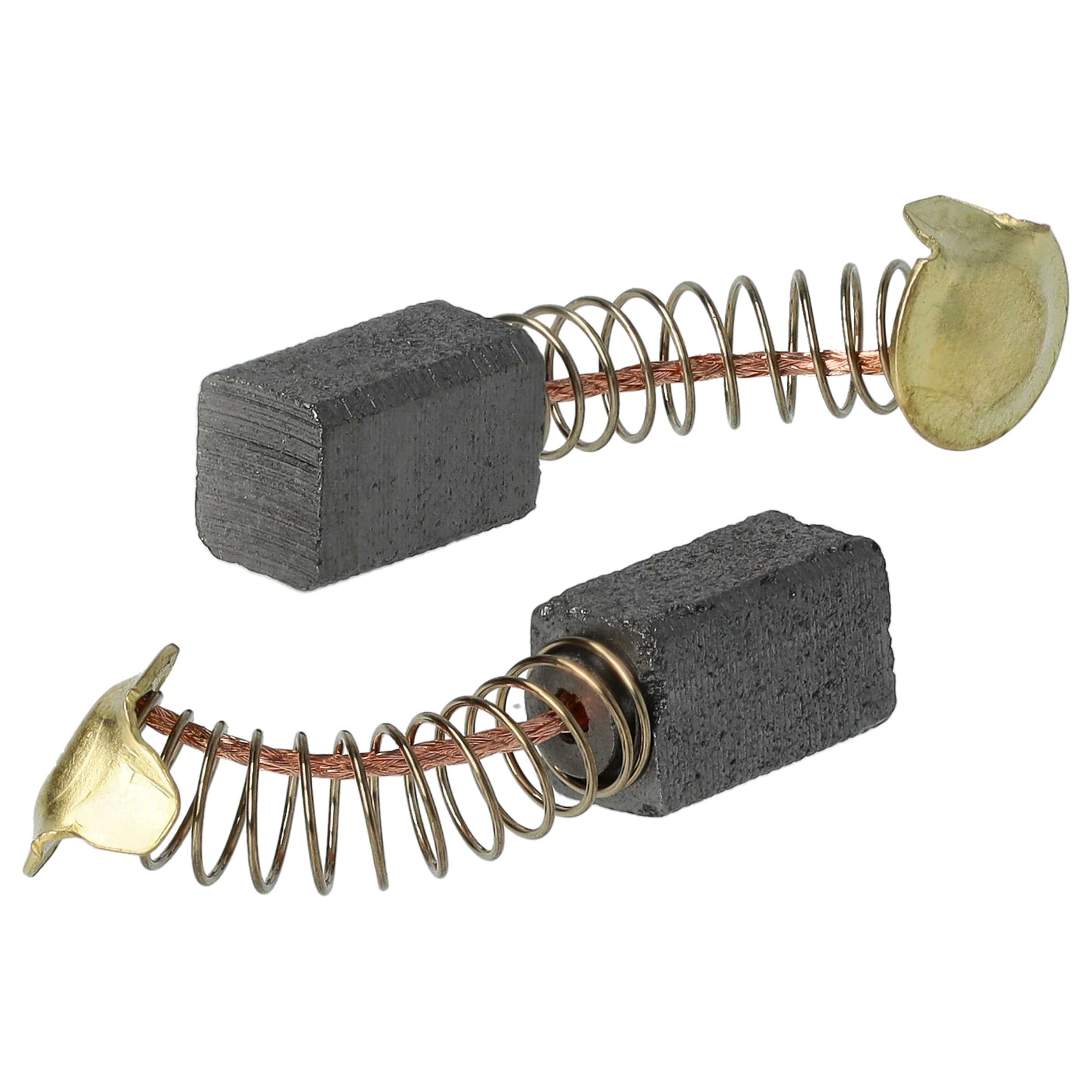 2x Szczotka węglowa do elektronarzędzi Menzer LHS 225 + sprężyna, 12 x 8 x 5 mm
