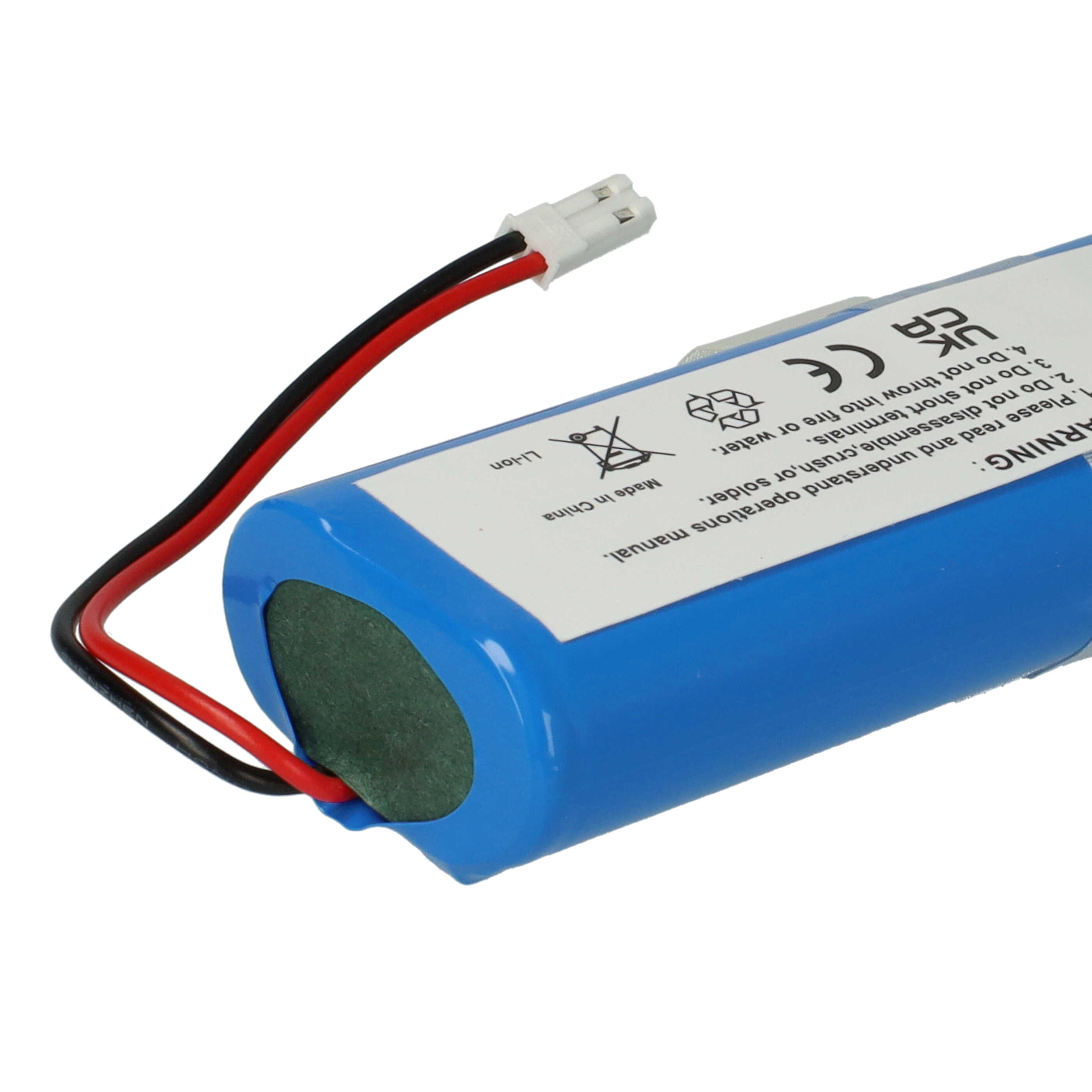 Battery Replacement for iLife Ay-18650B4, 18650B4-4S1P-AGX-2, SUN-INTE-202 for - 3400mAh, 14.4V, Li-Ion