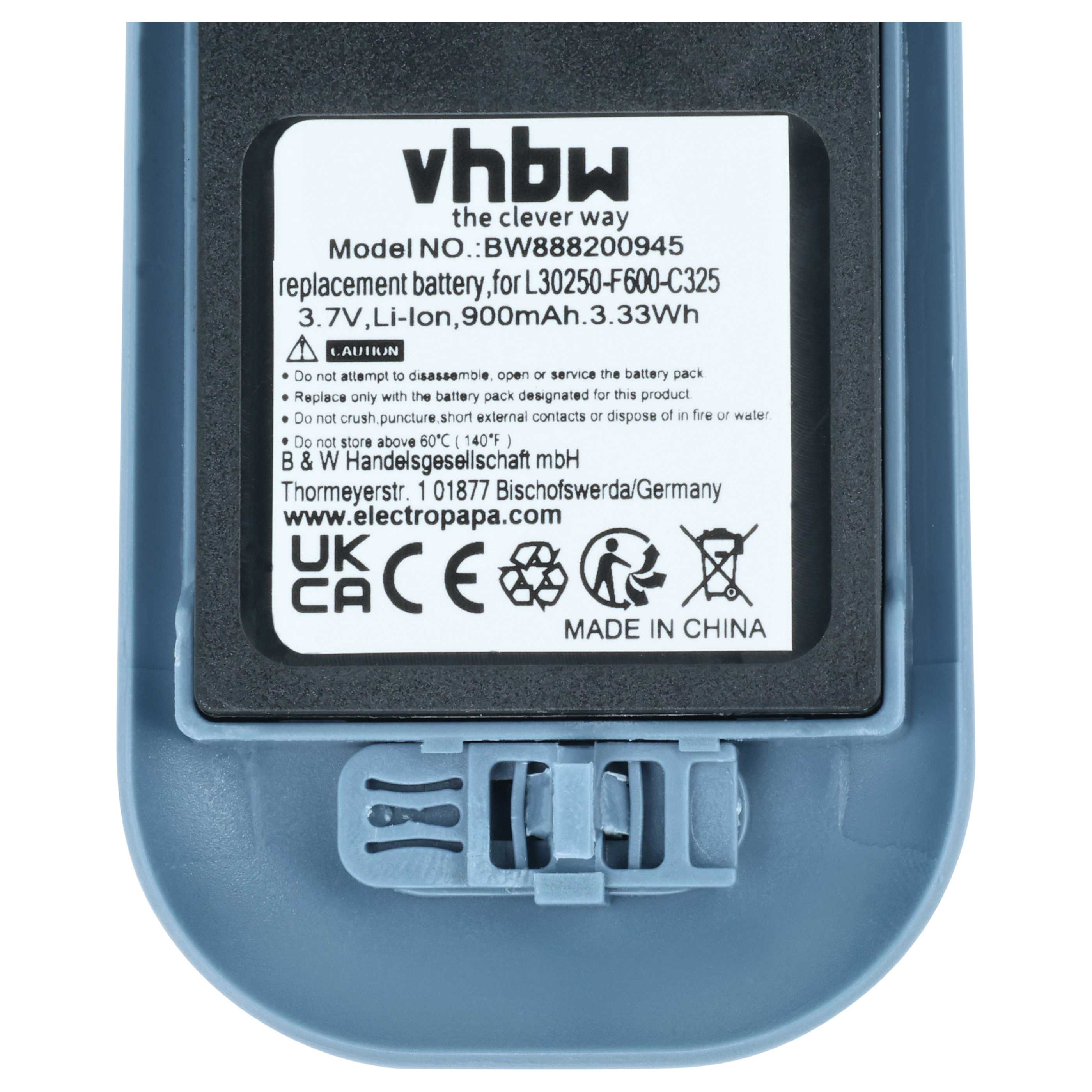 2x Batteria sostituisce Alcatel 3BN78404AA, WH1-EABA/1A1, 0480468 per telefono Ericsson - 900mAh 3,7V Li-Ion