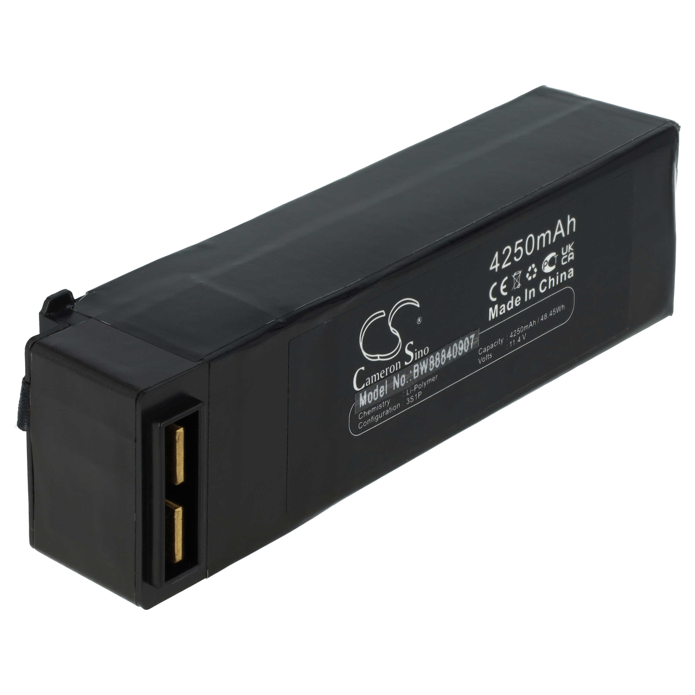 Batterie remplace SwellPro CDC01 0004 pour drone SwellPro- 4250mAh 11,4V Li-polymère