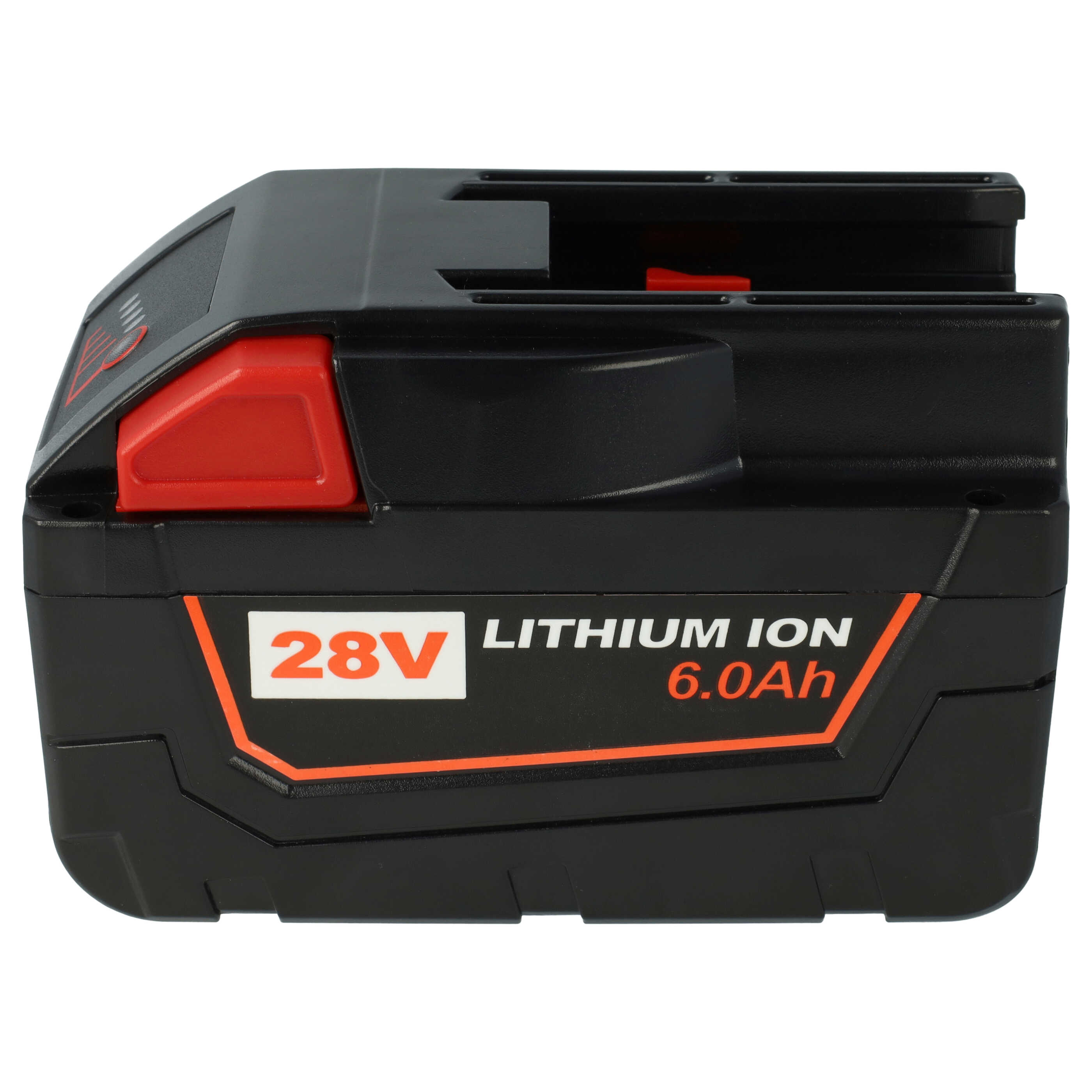 Battery replaces AEG Milwaukee M28 Electric Power Tool - 6000 mAh, 28 V, Li-Ion