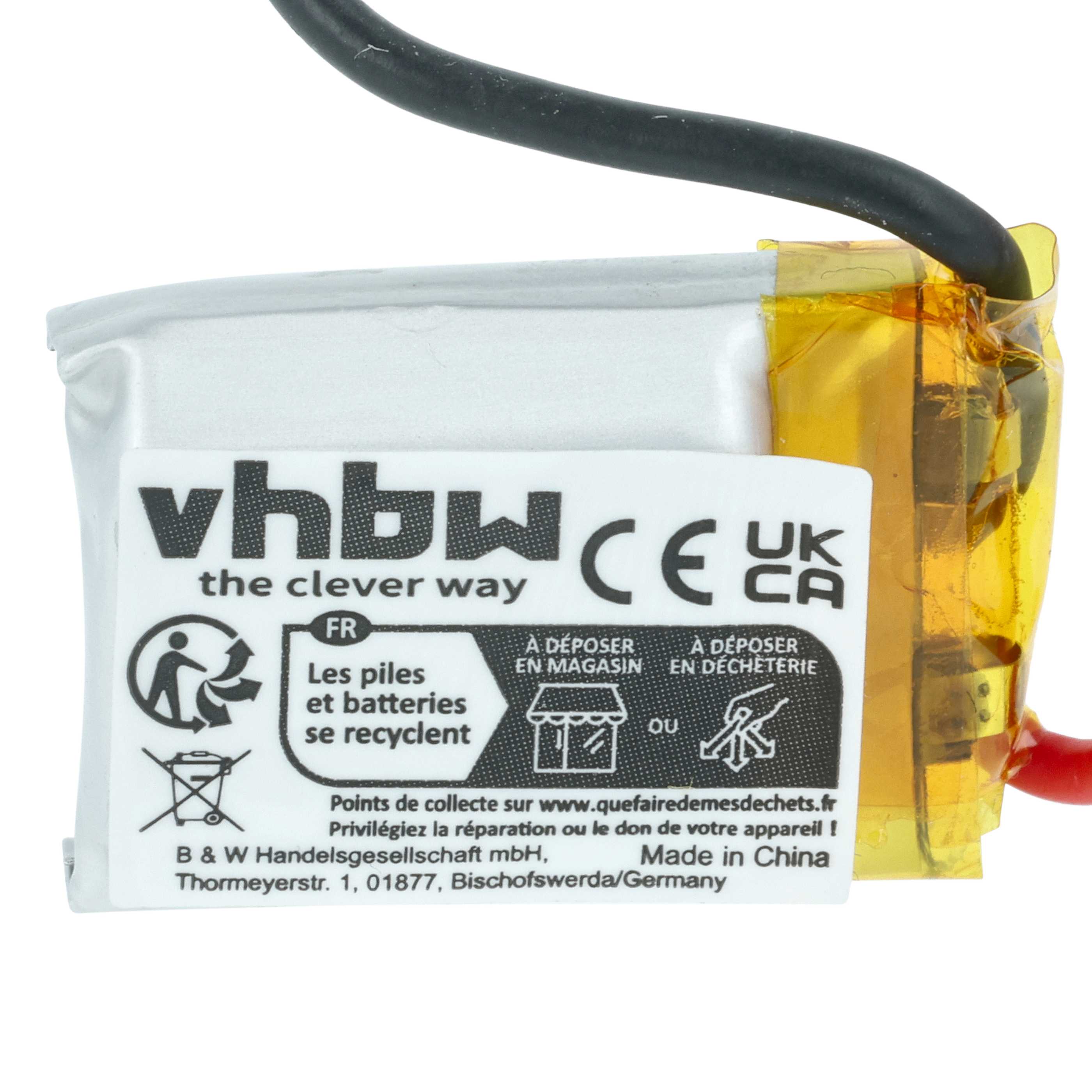 Model Making Device 10x Battery replaces JJRC 651723 - 150 mAh 3.7 V Li-polymer, 2 Pin Walkera