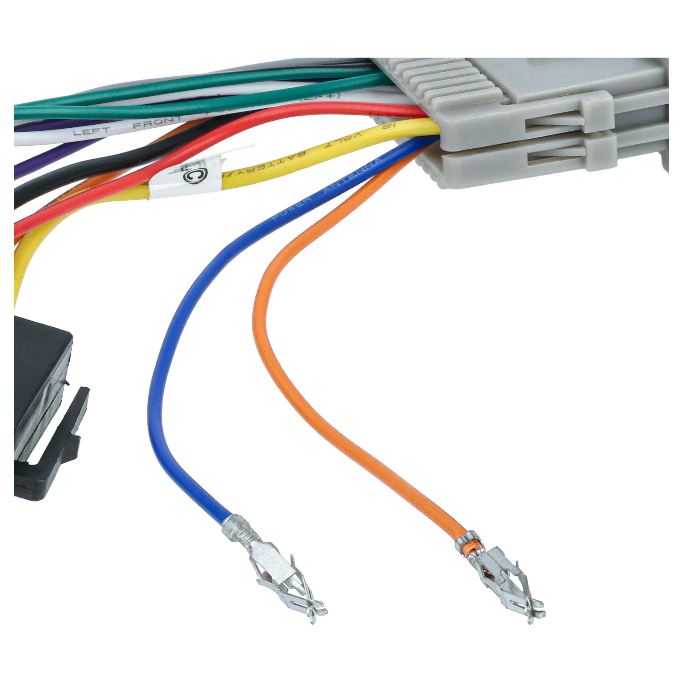 Adaptateur ISO pour autoradio Chevrolet, Buick, GMC, Hummer - fiche ISO 10487