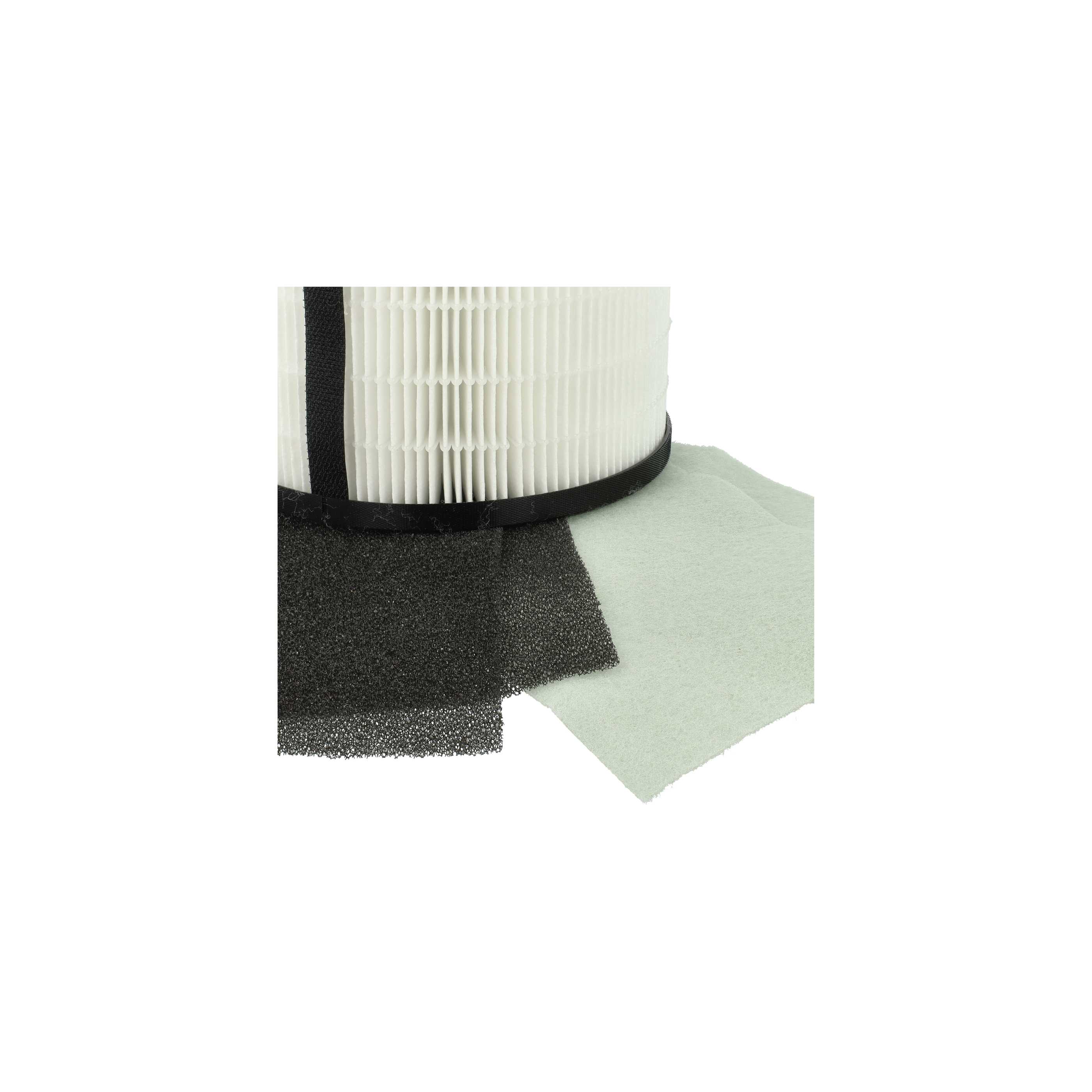 2x Filter as Replacement for Leitz 2415142, 2415107 - Pre Filter + HEPA + Activated Carbon