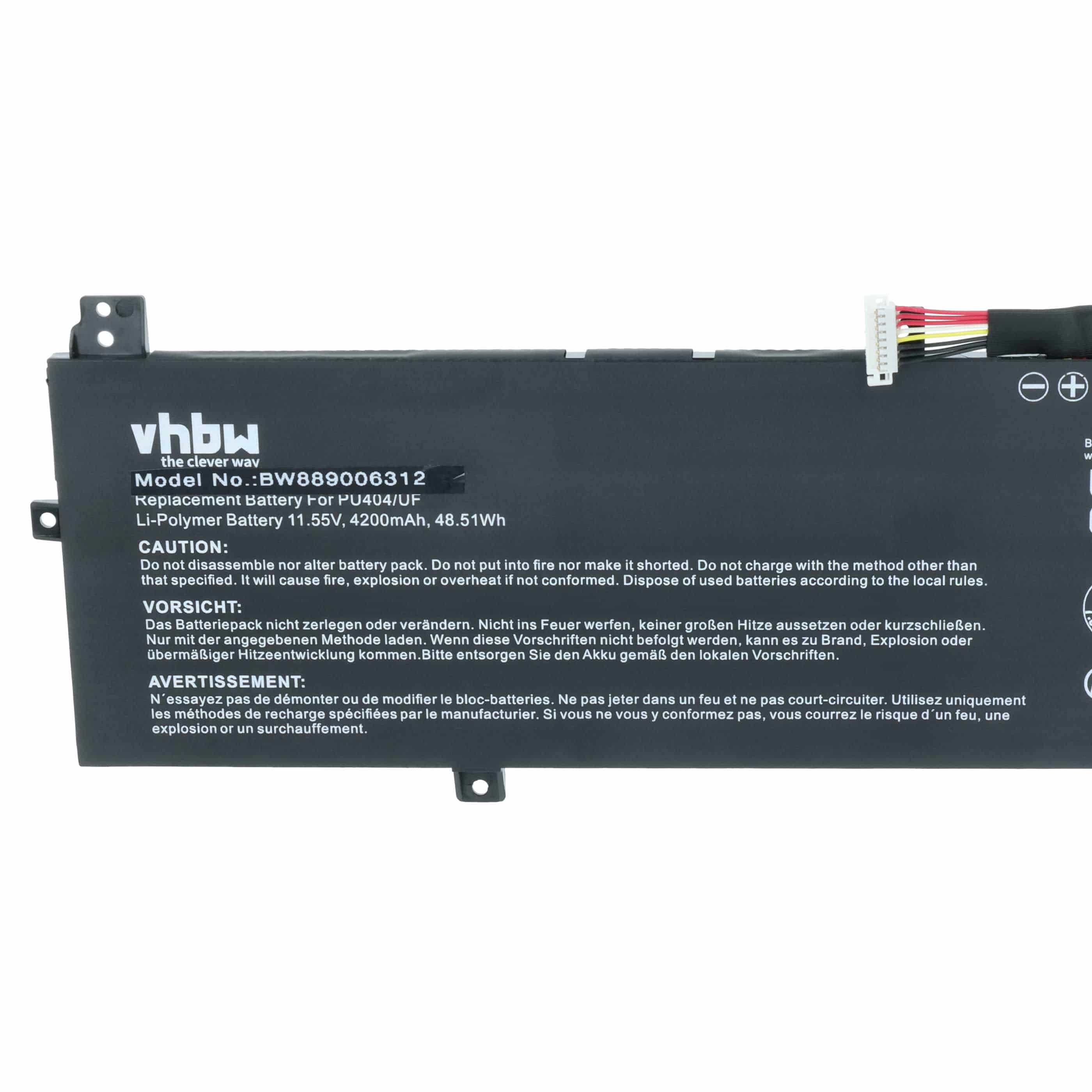 Akumulator do laptopa zamiennik Asus 0B200-02860000, C31N1620-R - 4200 mAh 11,55 V LiPo