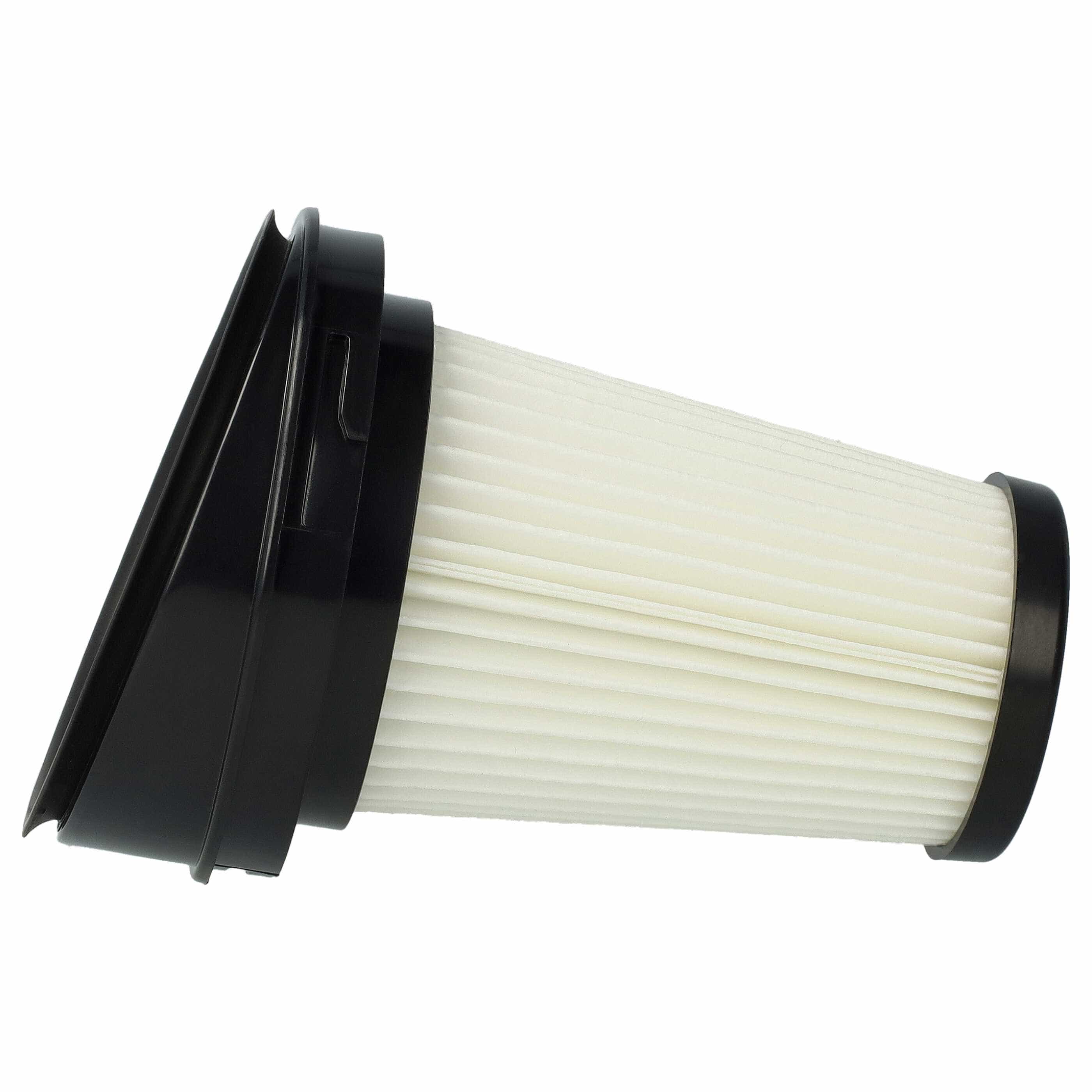 2x flat pleated filter replaces Grundig 9178008590 for Grundig Vacuum Cleaner
