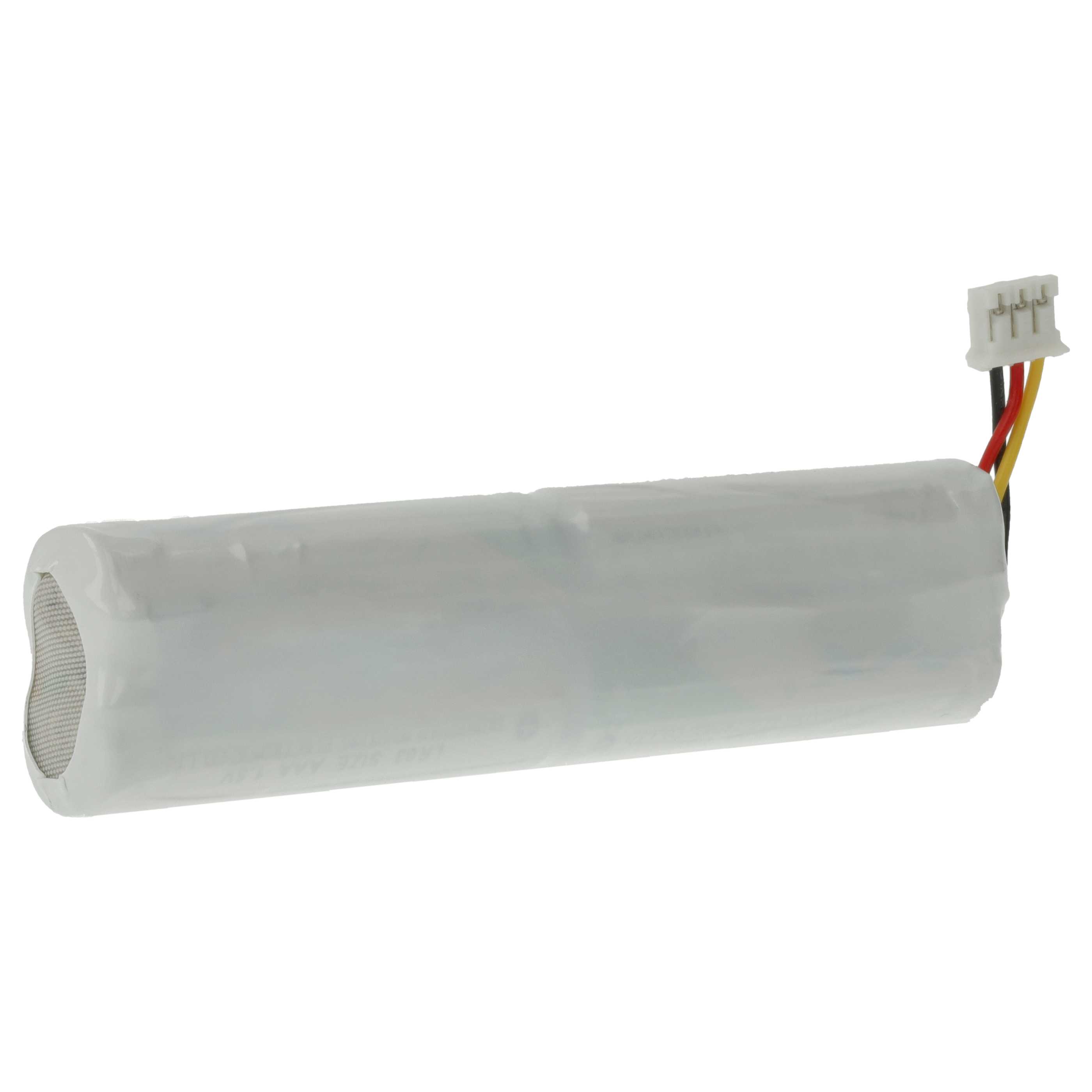 5x Batteria sostituisce Telenot BP3, 100056112 per sistema d'allarme - 1200mAh 6V alcalina