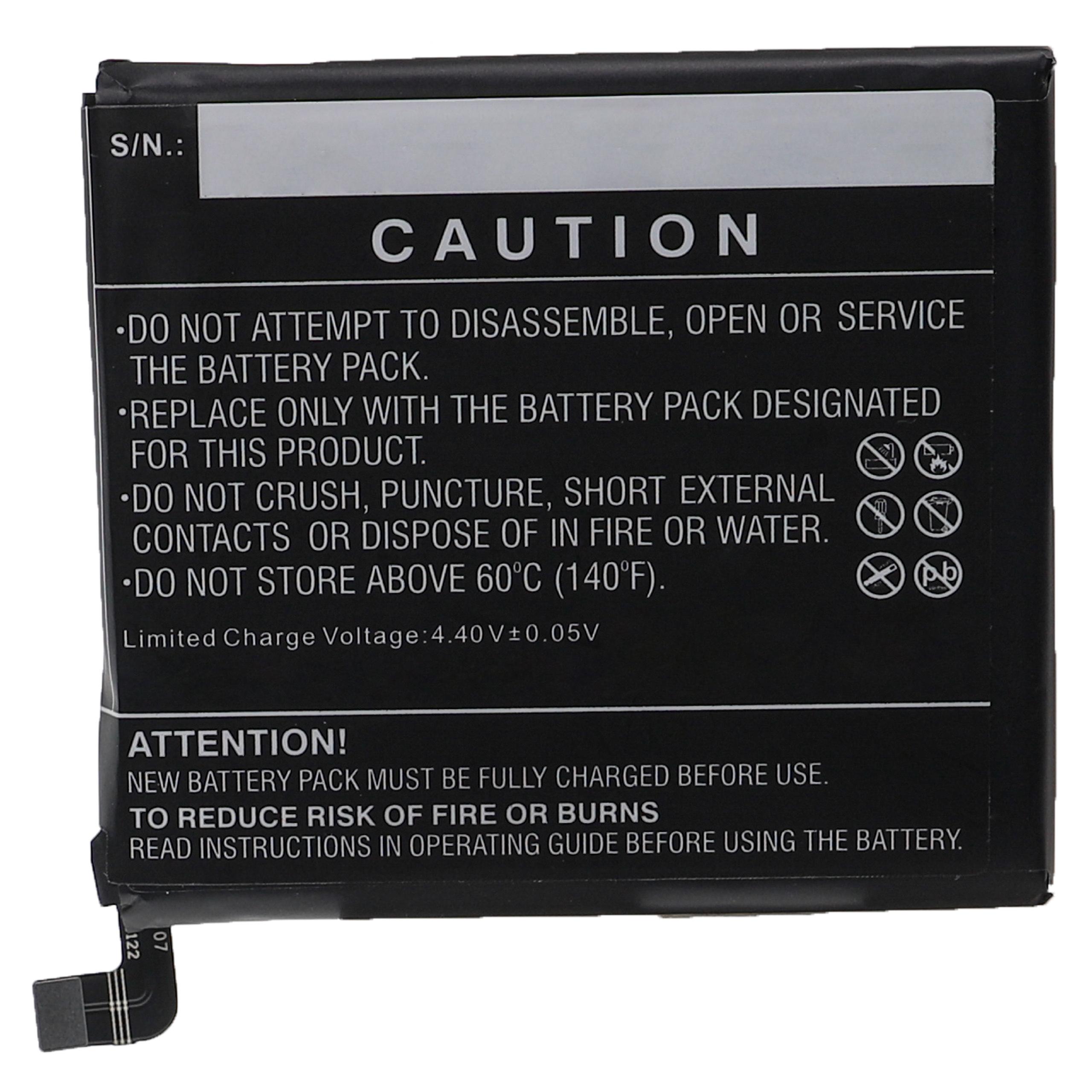Akumulator do telefonu smartfona zamiennik CAT 596266, TPJ20A05P - 4100 mAh 3,85 V LiPo