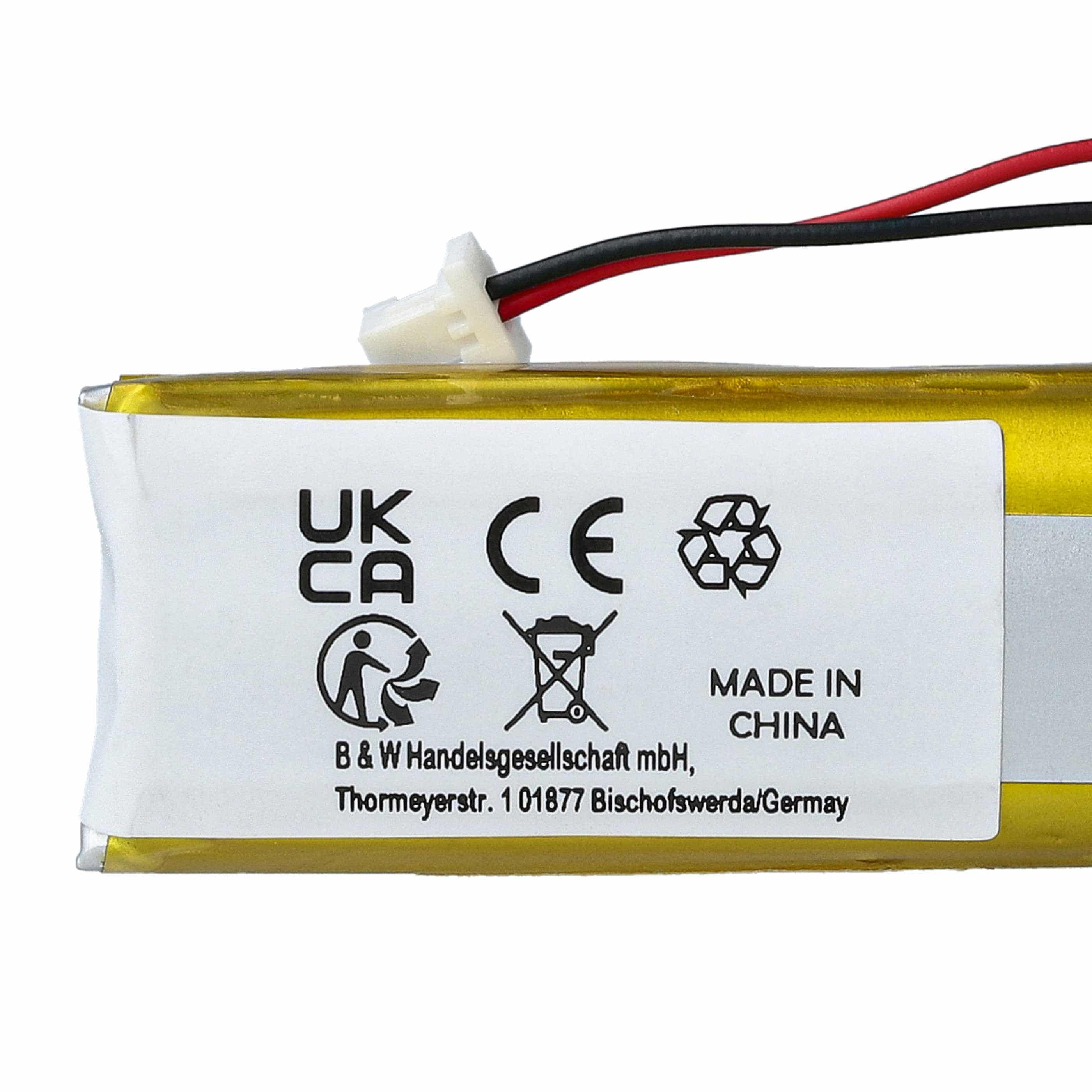 Akumulator do słuchawek bezprzewodowych zamiennik Cardo BAT00004 - 800 mAh 3,7 V LiPo