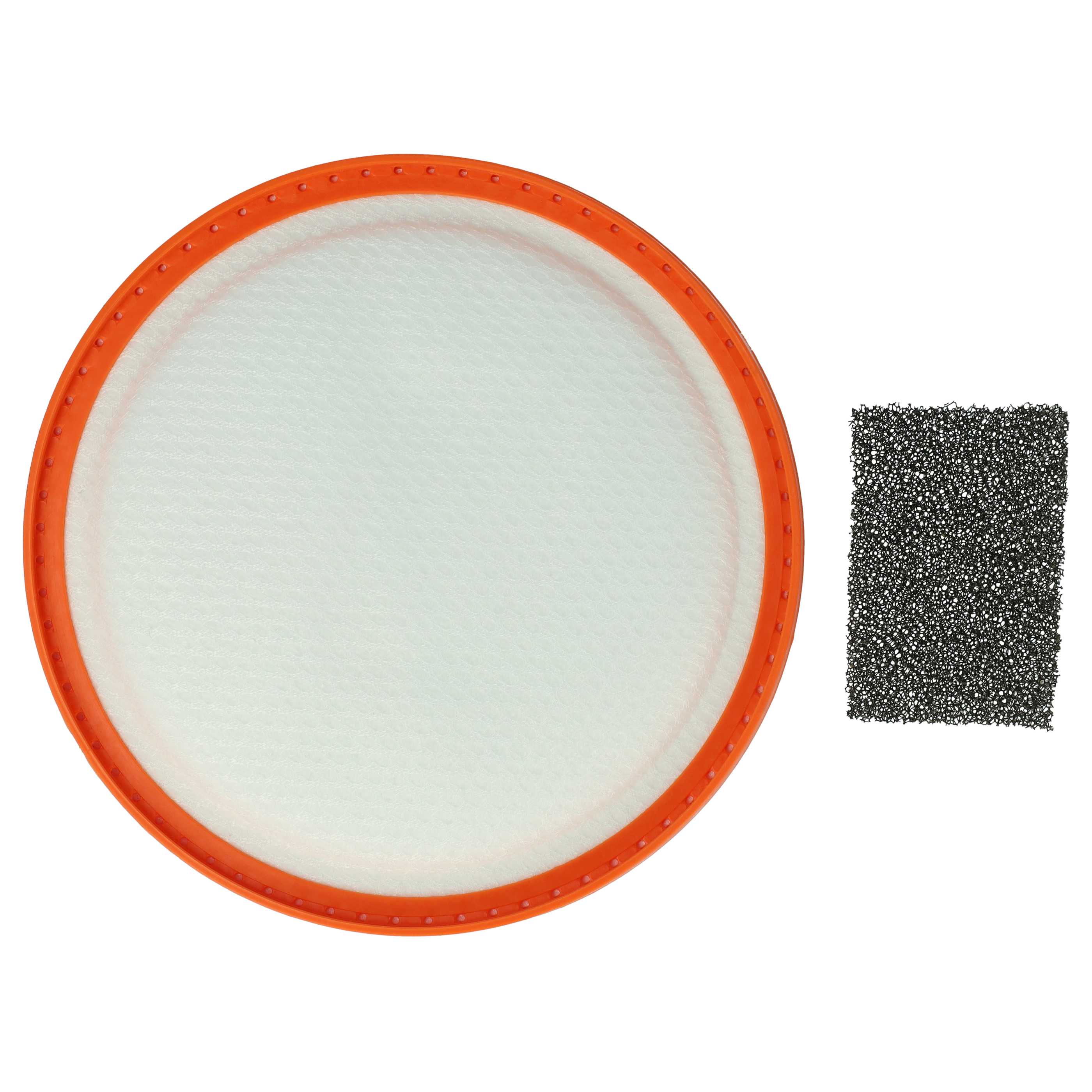 2x Filter Set replaces Dirt Devil 2288002 for Dirt Devil Vacuum Cleaner - Vacuum Cleaner Filter Set