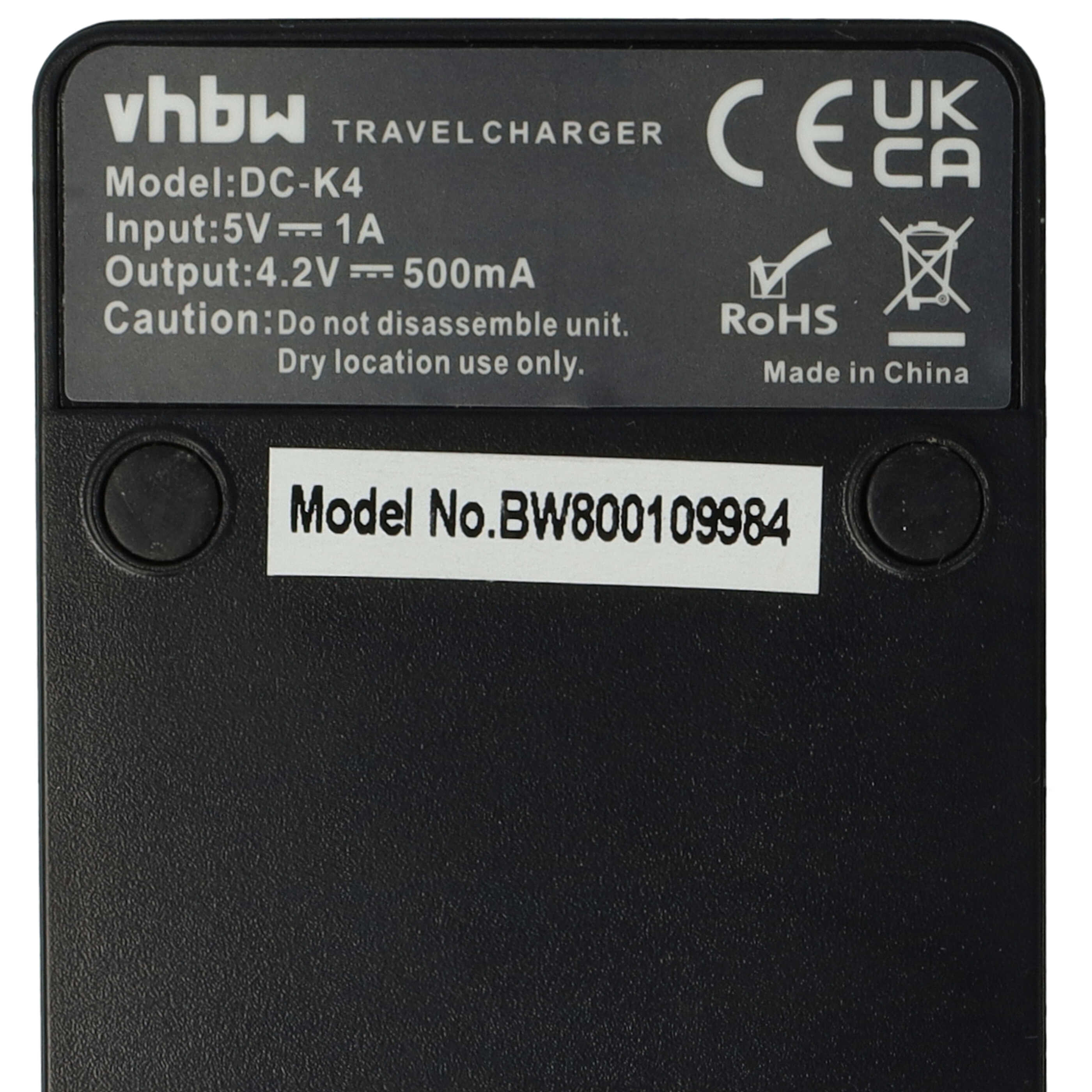 Caricabatterie per fotocamera - 0,5A 4,2V 43,5cm