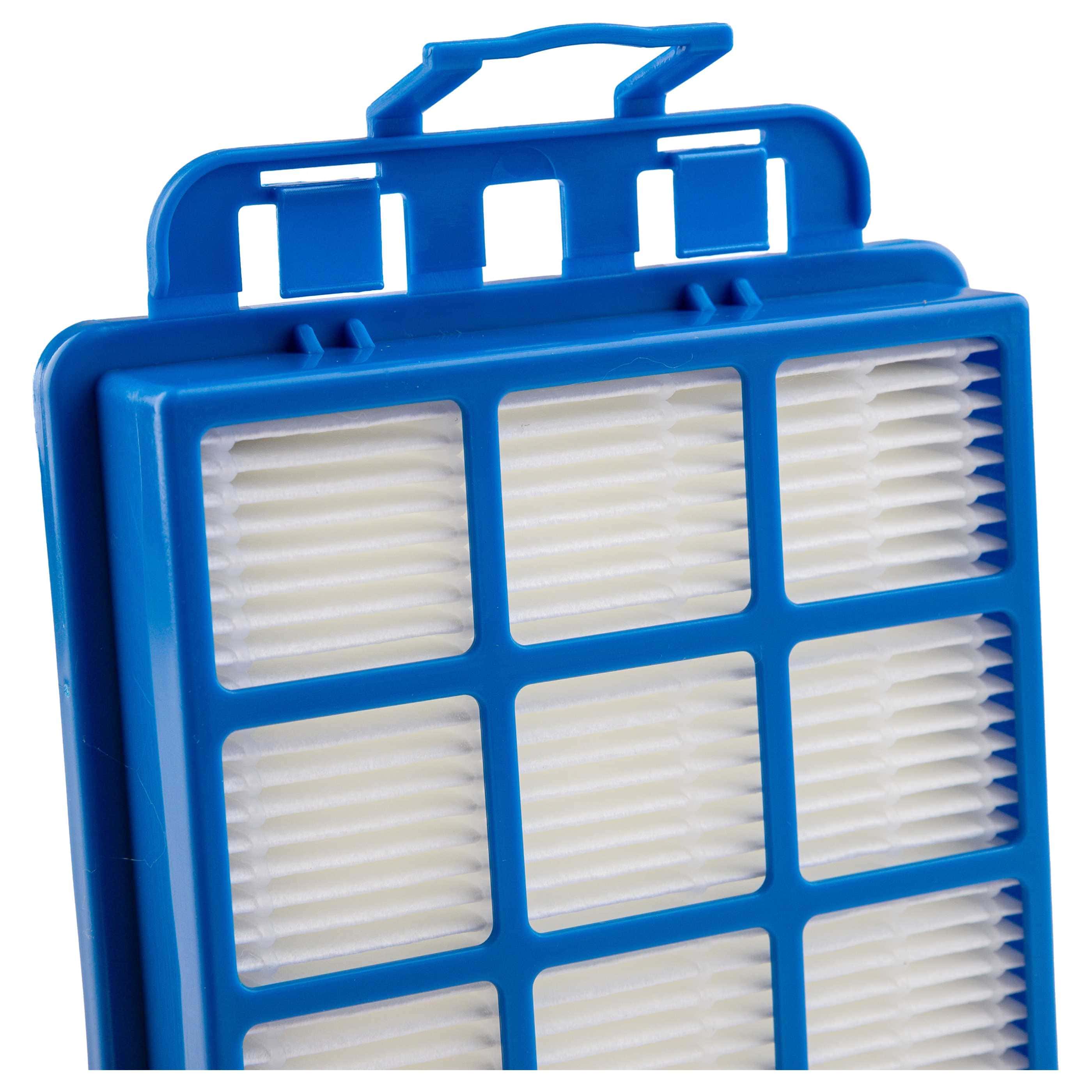 4x Filter replaces Hanseatic 4379046385 for Hanseatic Vacuum Cleaner, filter class H14
