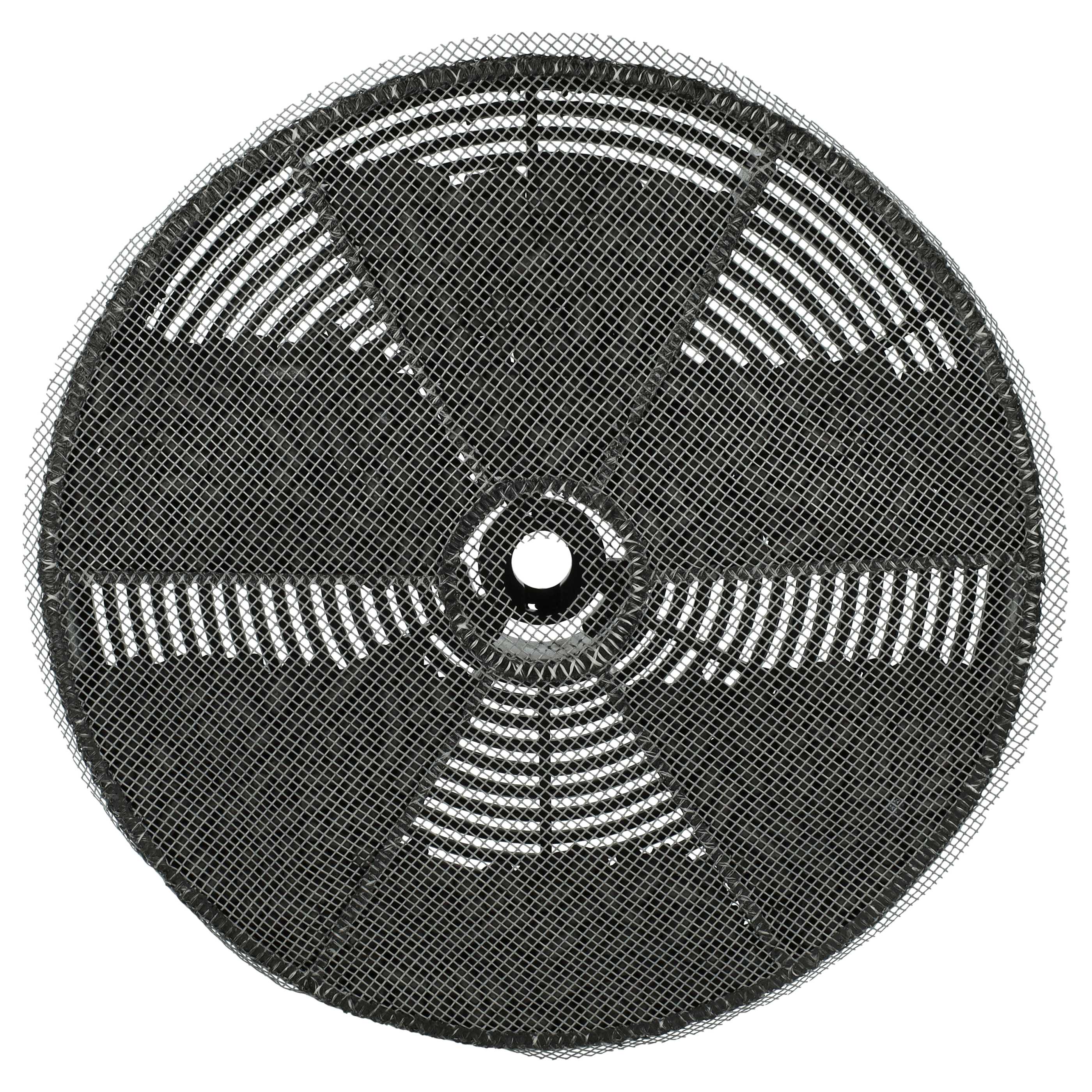 4x Filtres à charbon actif remplace 50290909006, 902979379, 50246307008 pour hotte Zanussi - avec toile tendue
