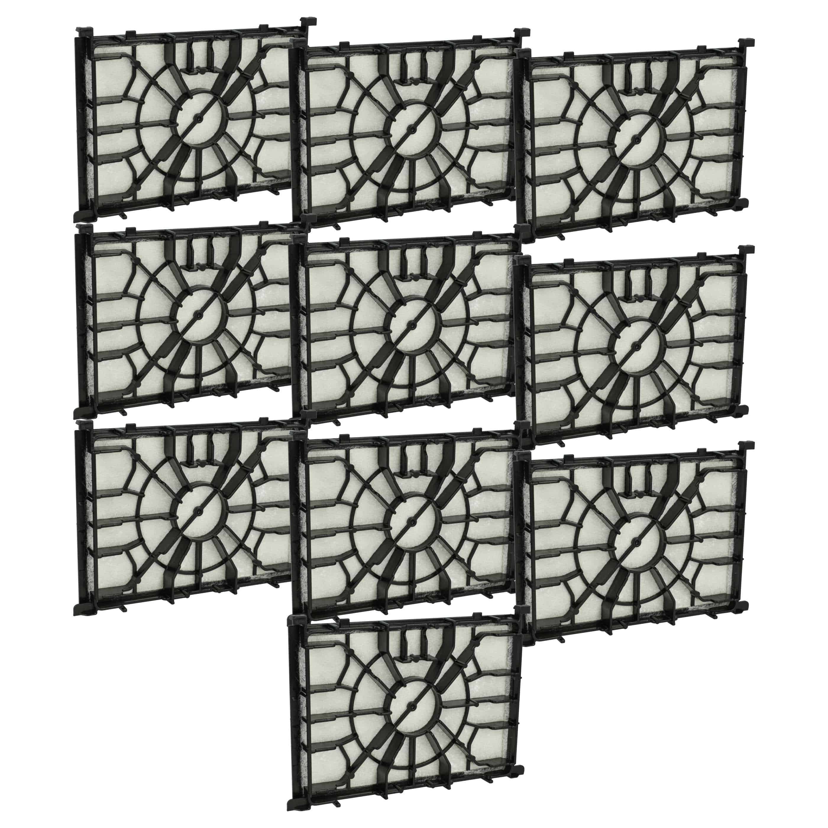 10x motor filter replaces Bosch Siemens 577227, 577117, 574727, 579421 for Bosch Vacuum Cleaner, 11.2 x 16 cm