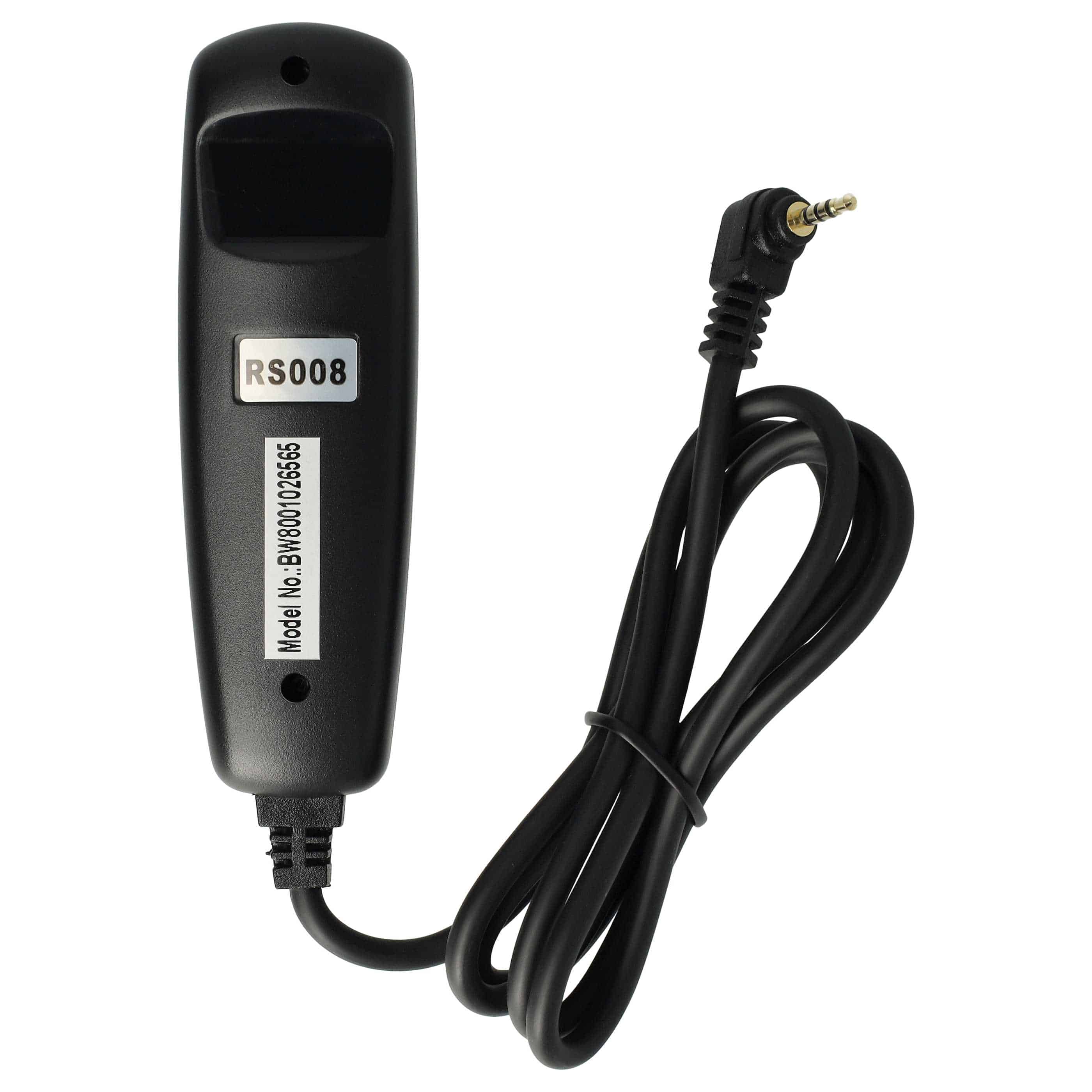 Disparador remoto reemplaza Panasonic DMW-RS1, DMW-RSL1 para cámara, etc. -disparador a 2, cable 1 m