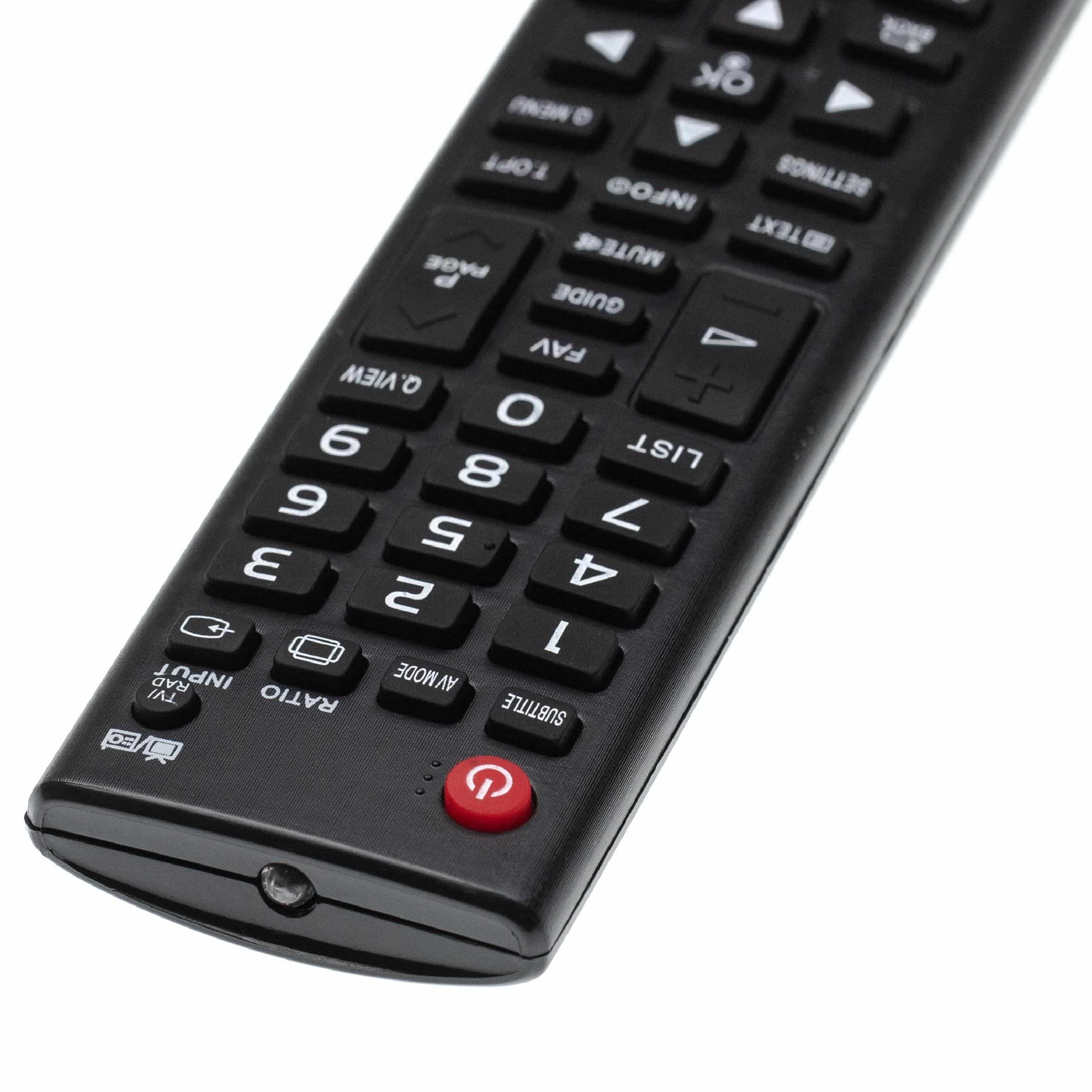 Remote Control replaces LG AKB73715603 for LG TV