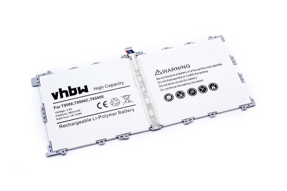 Tablet Battery replaces Samsung T9500C, T9500E, T9500 - 9500 mAh 3.8 V Li-Ion