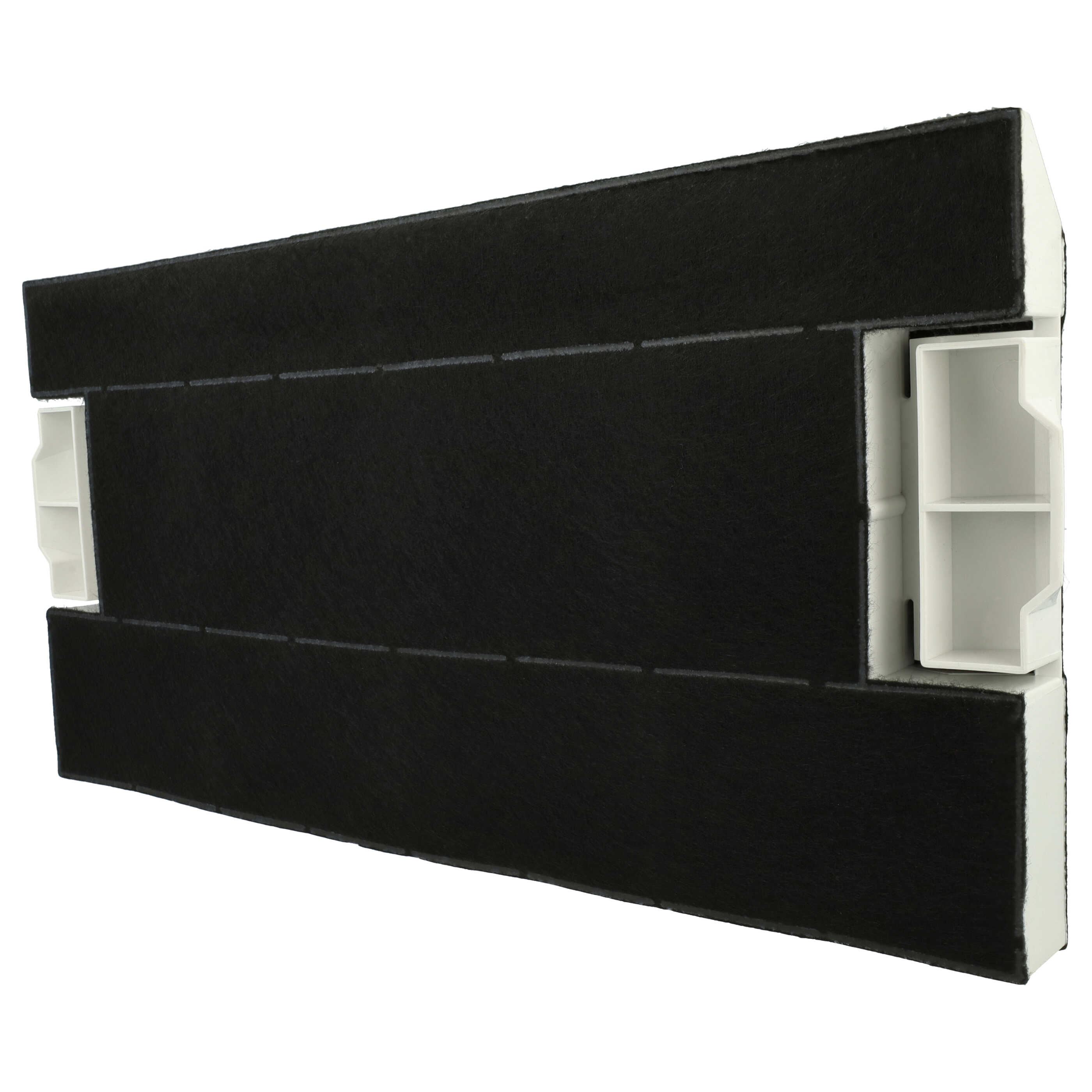 Filtro de carbón activo reemplaza Balay 0434229 para campanas - 39,8 x 19,6/17,4 x 2,9 cm