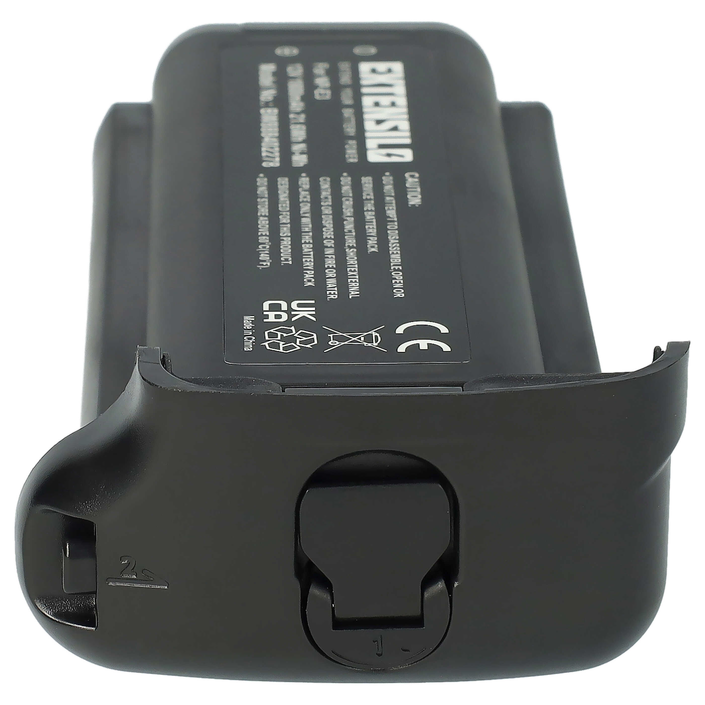 3x Battery replaces Canon 7084A002, 7084A001, NP-E3 - 1800mAh, 12V, NiMH