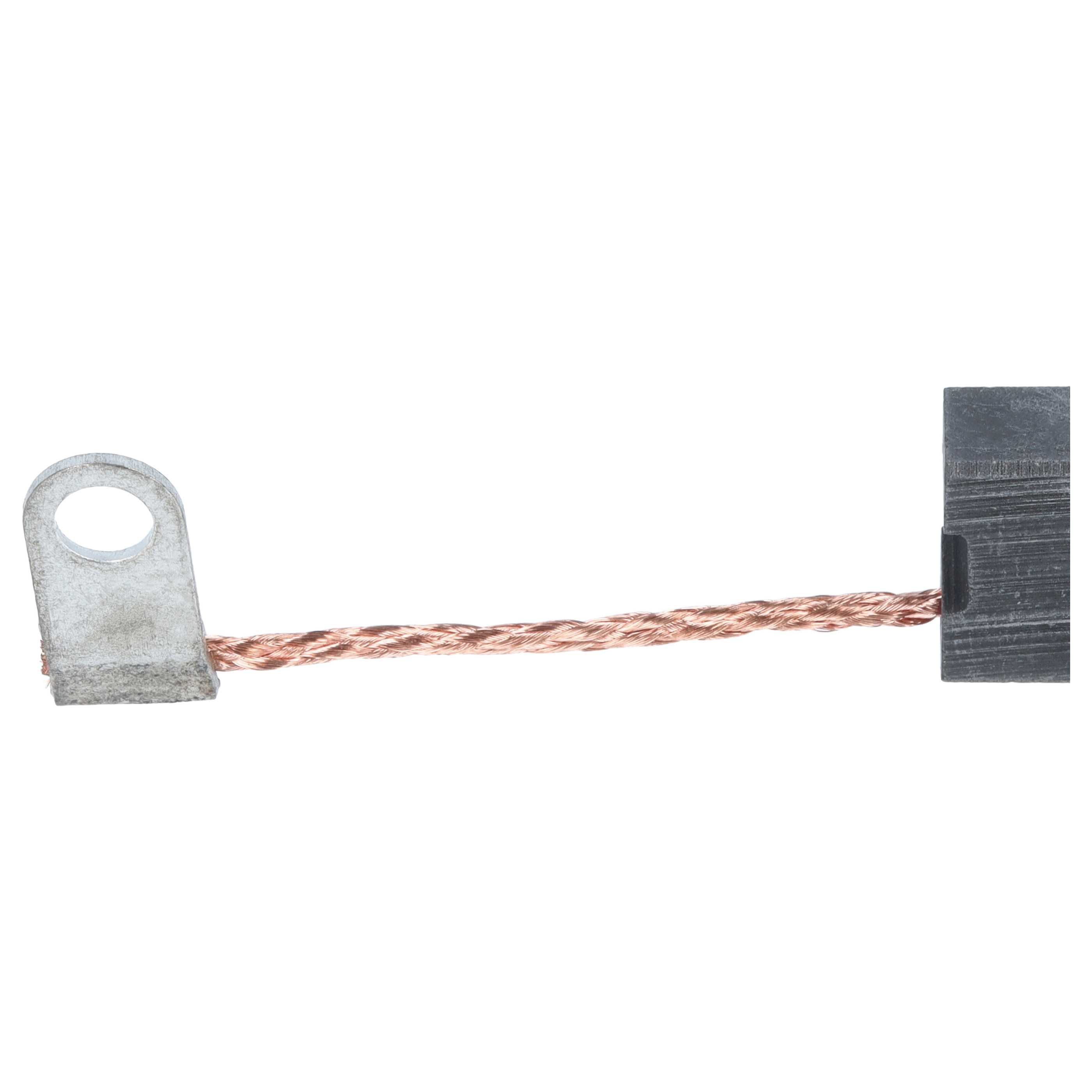 Kohlebürsten (2 Stück) für Wacker EHB 10, u.a., 17.46*12.49*6.27 mm, Auto-Stopp-Funktion