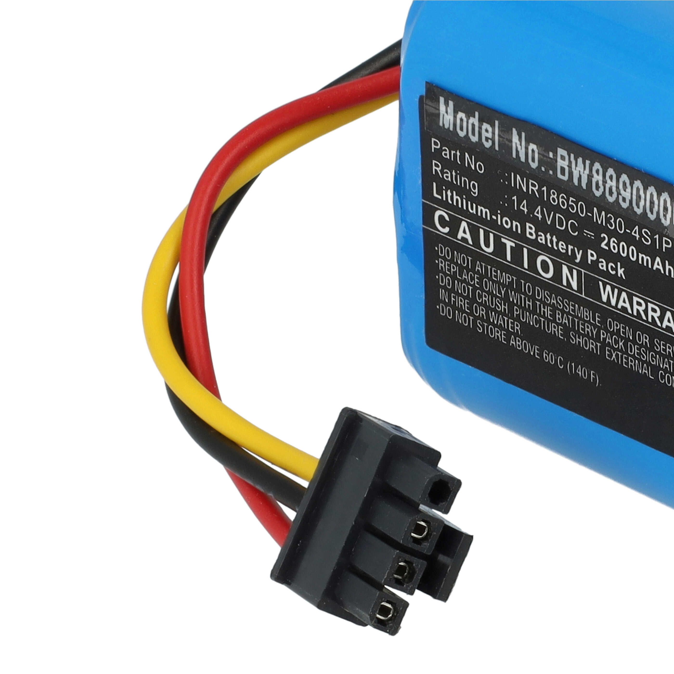 Battery replaces Proscenic T-4S1P-B-U21 for Proscenic 2600mAh, 14.4V, Li-Ion