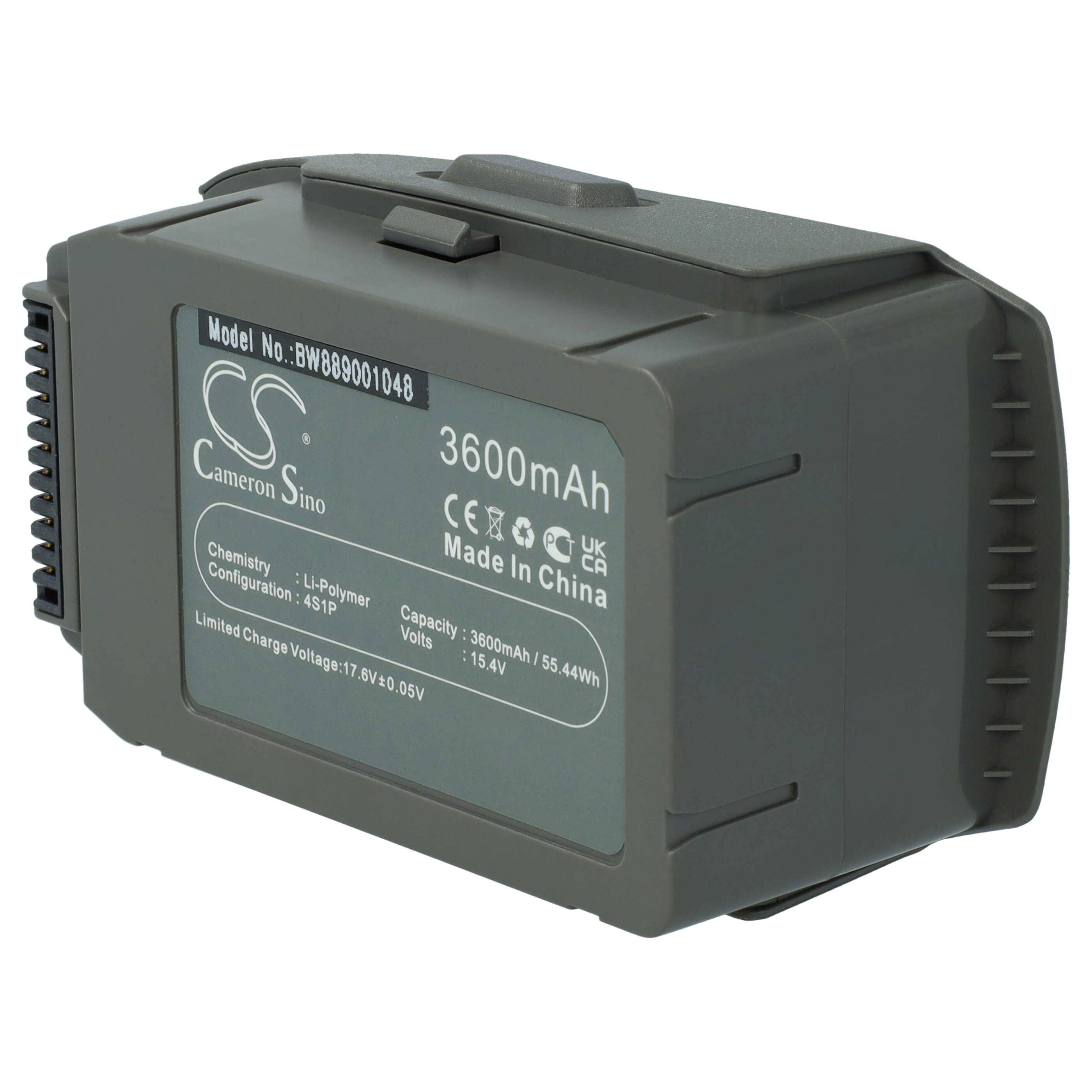 Batteria per drone quadri e multicottero sostituisce DJI CP.MA.00000038.01/76573 - 3600mAh 15,4V Li-Poly