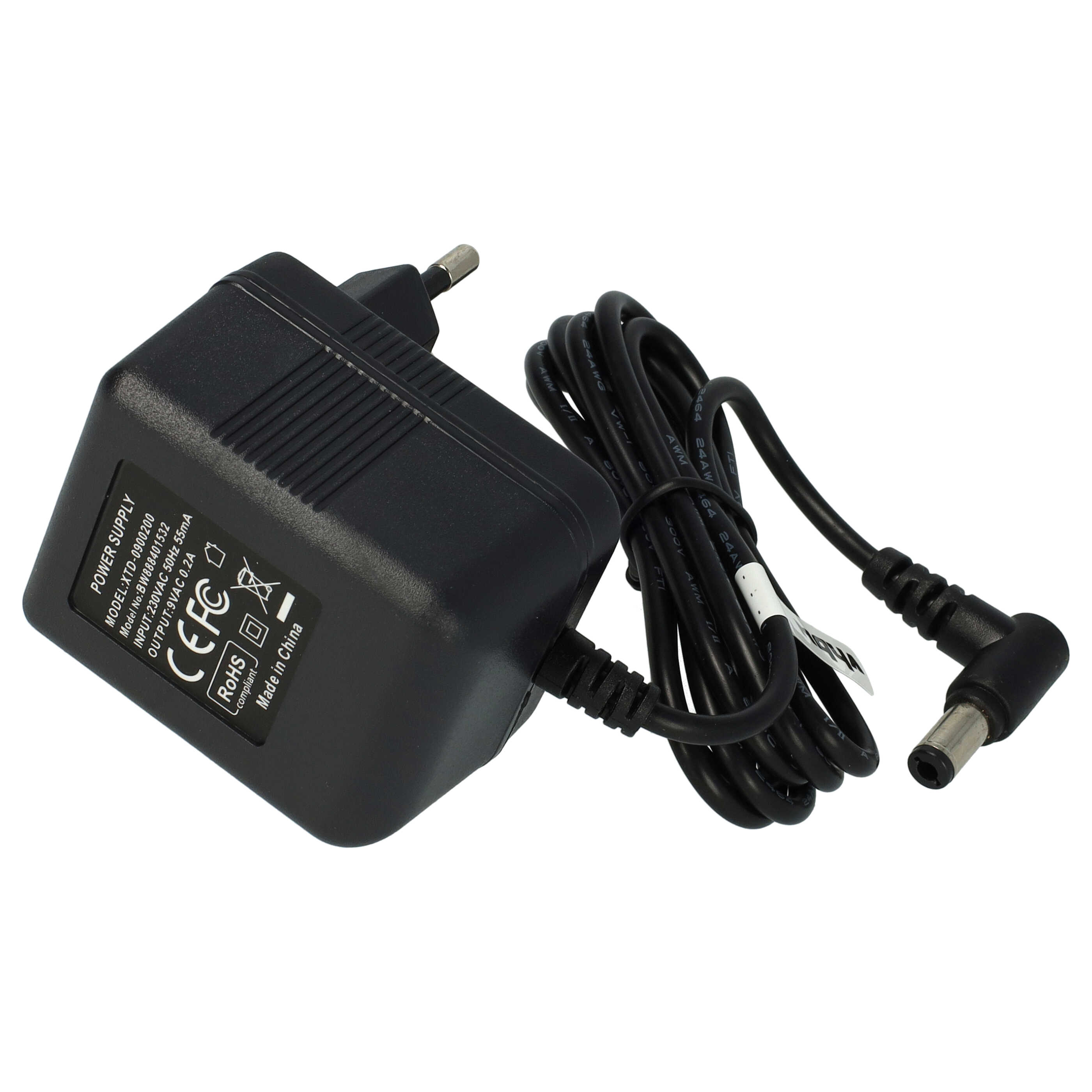 Charger replaces Black & Decker VA090020D, 90560372 for Black & Decker Handheld, Cordless Vacuum Cleaner