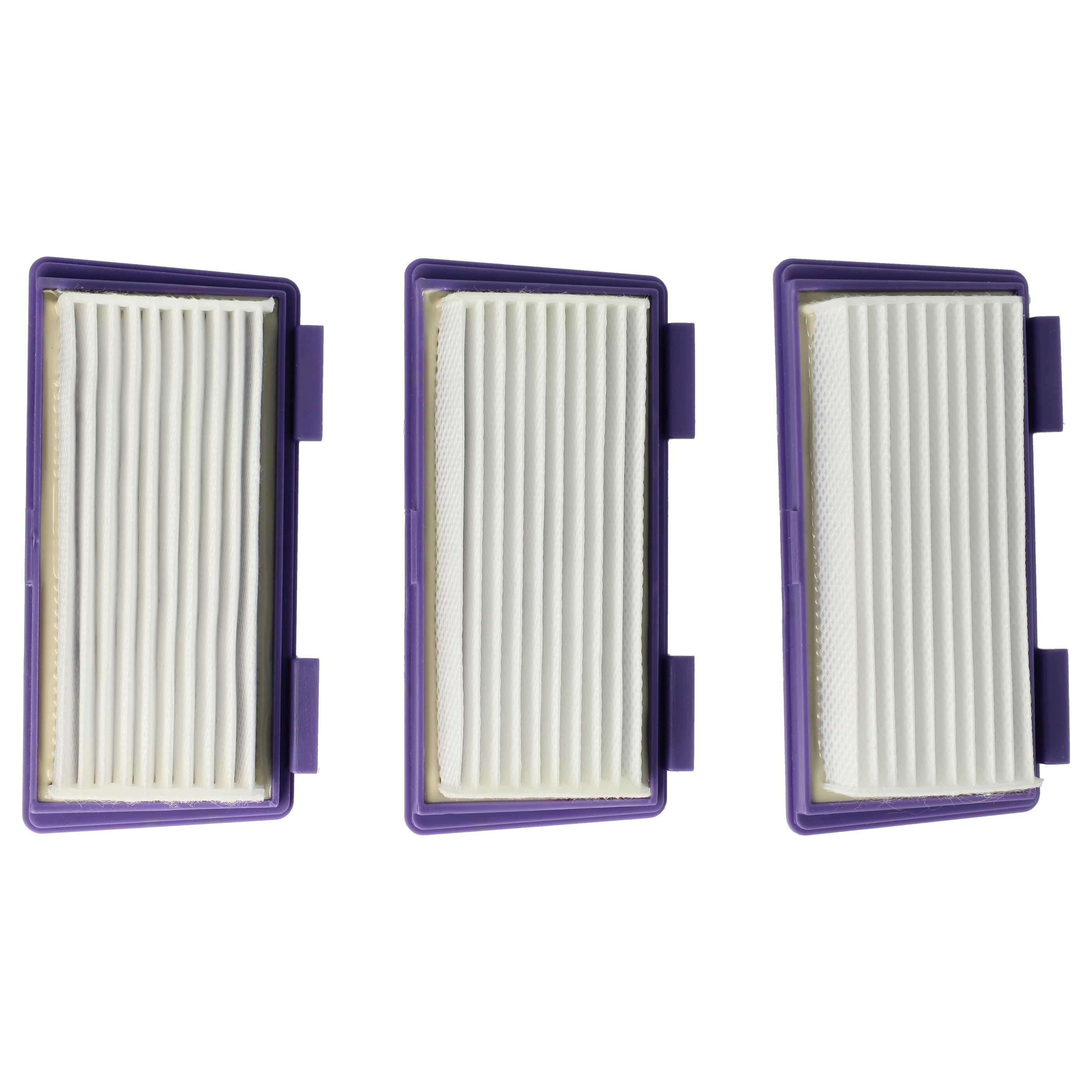 3x HEPA filter suitable for XV Essential Neato, Vorwerk XV Essential Vacuum Cleaner