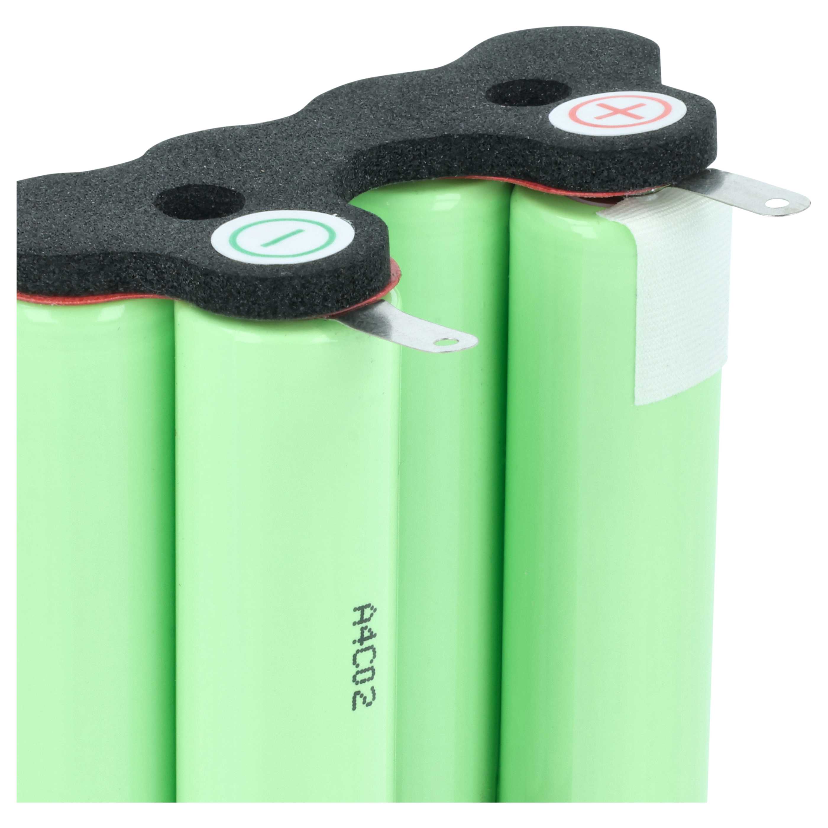 Batterie remplace AEG/Electrolux 90016553200, 90005510600 pour aspirateur AEG Electrolux - 2000mAh 7,2V NiMH