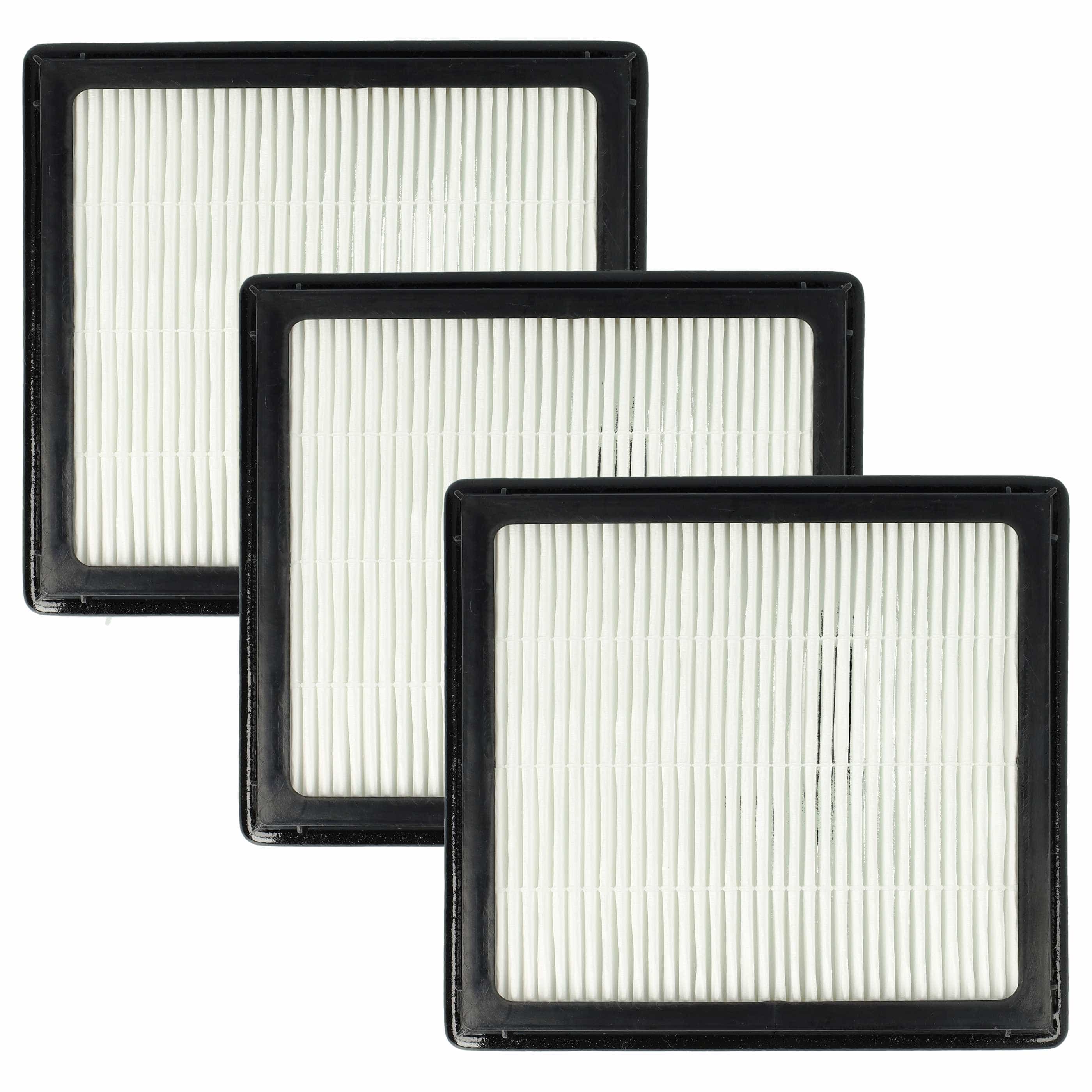 3x Filter replaces Nilfisk 21983000 for Nilfisk Vacuum Cleaner, filter class H14