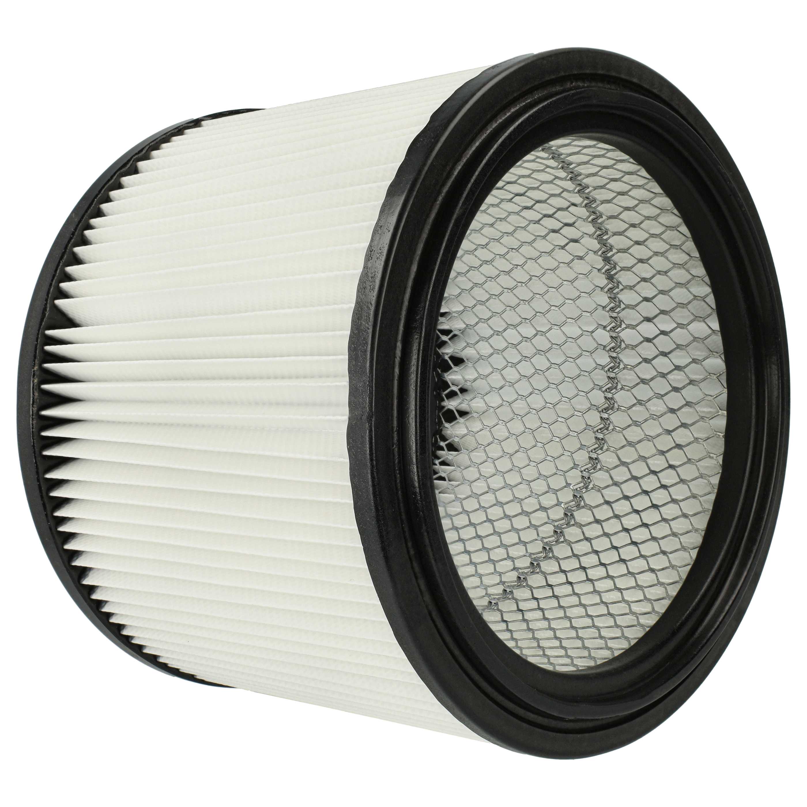 4x Filtercartridge filter replaces Starmix FPP 5000 HEPA WS, 460475 for Starmix Vacuum Cleaner, black / white