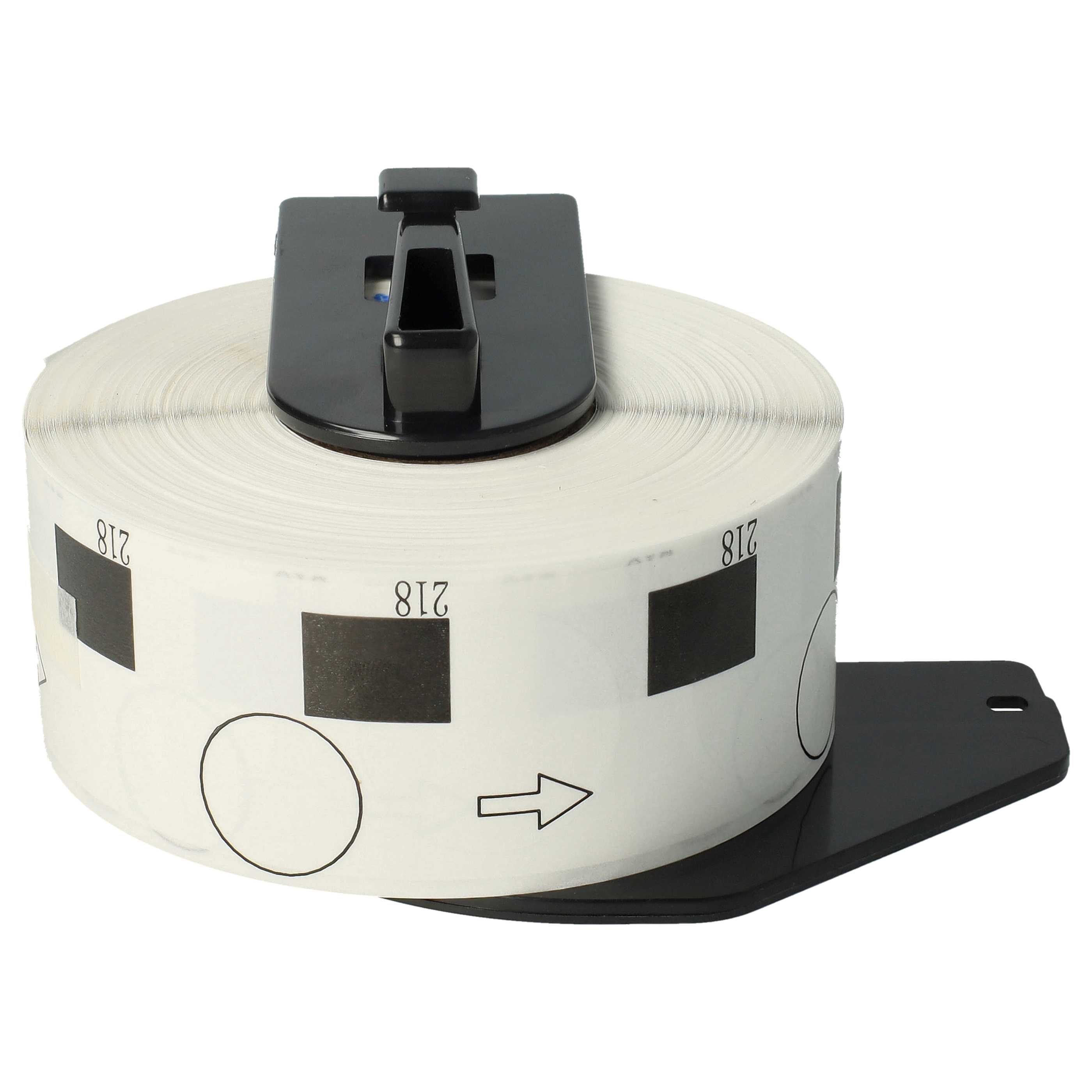 Label Roll replaces Brother DK-11218 Labeller - Premium 24 mm + Holder